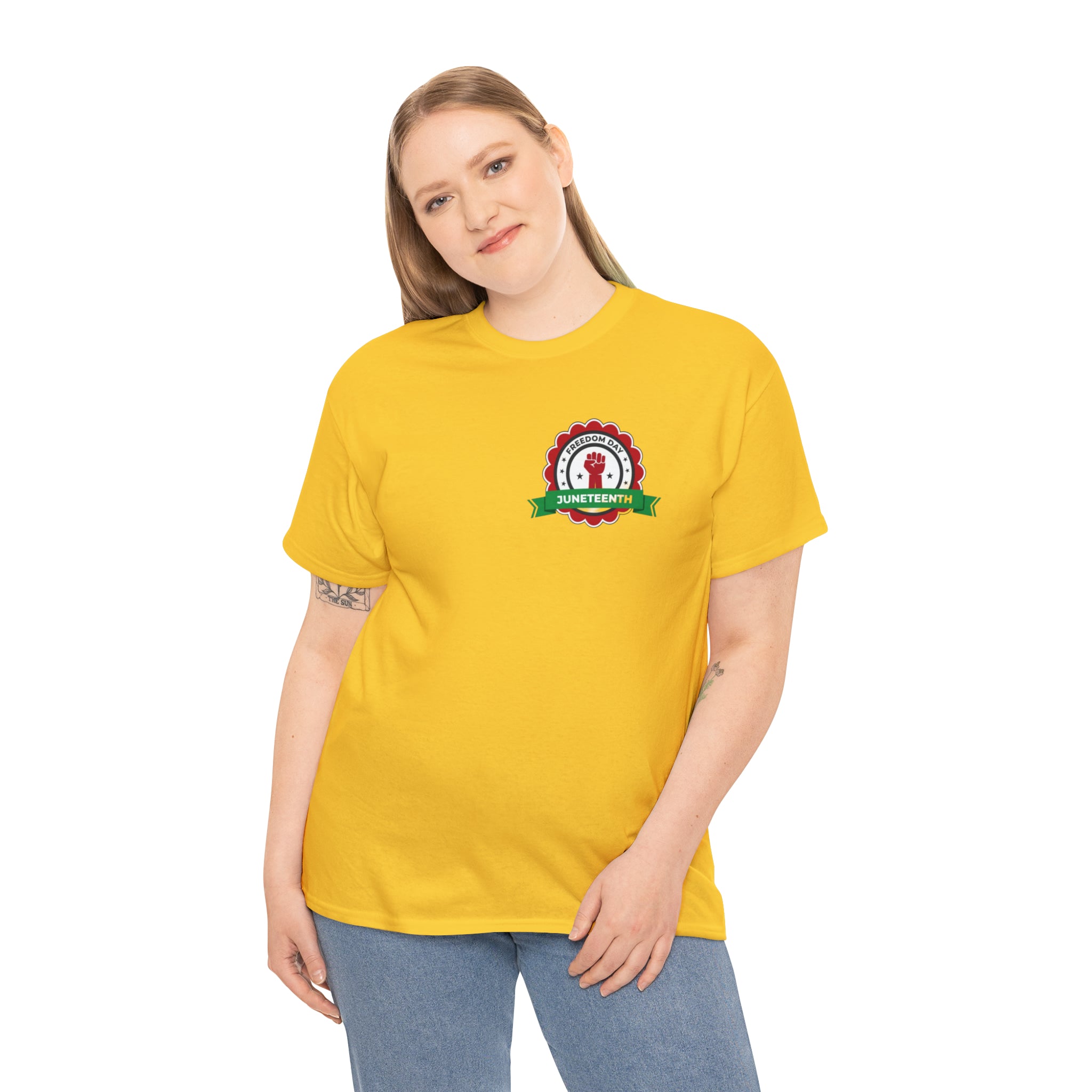 Juneteenth Freedom Day Unisex Heavy Cotton Tee