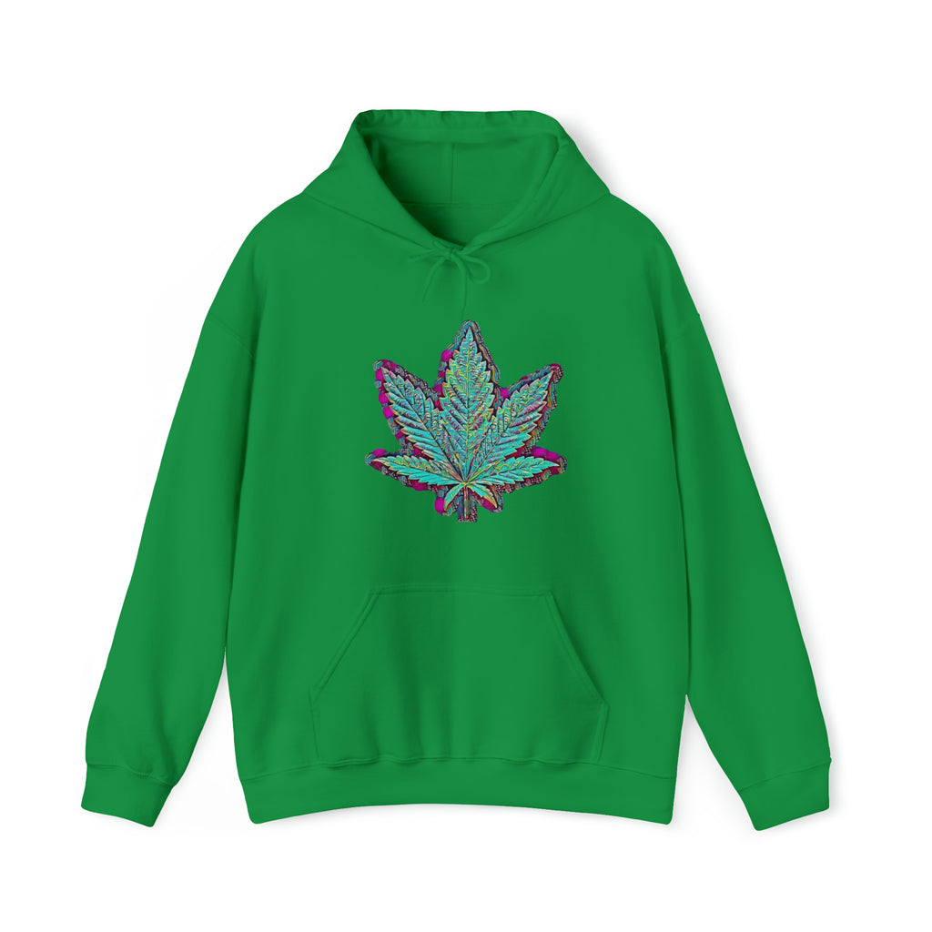 The Five Finger Leaf Unisex Heavy Blend™ Hooded Sweatshirt