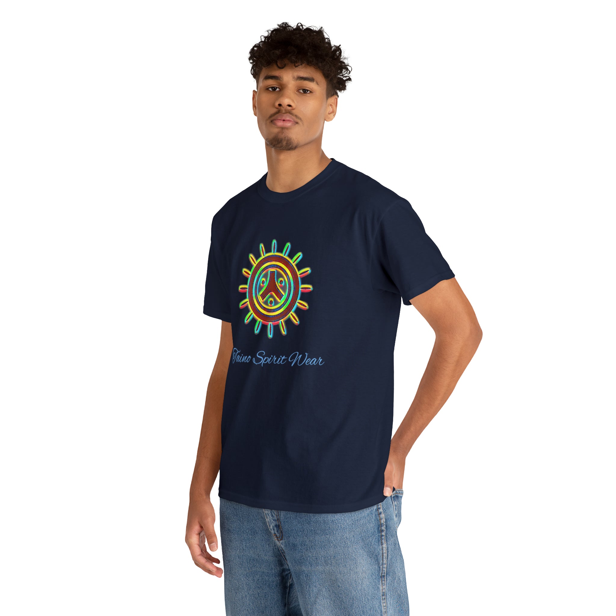 Taino Symbolism Unisex Heavy Cotton Tee