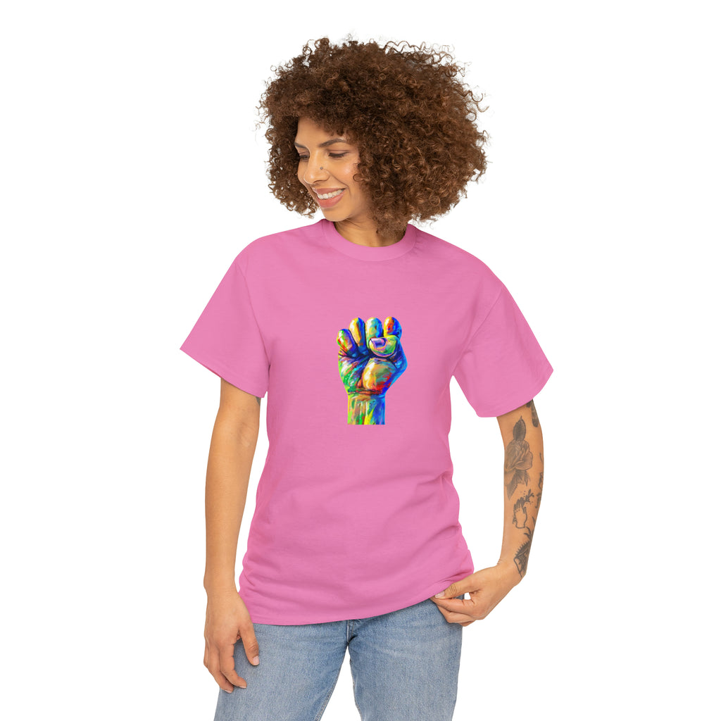 Power to The People Fist Unisex Heavy Cotton Tee