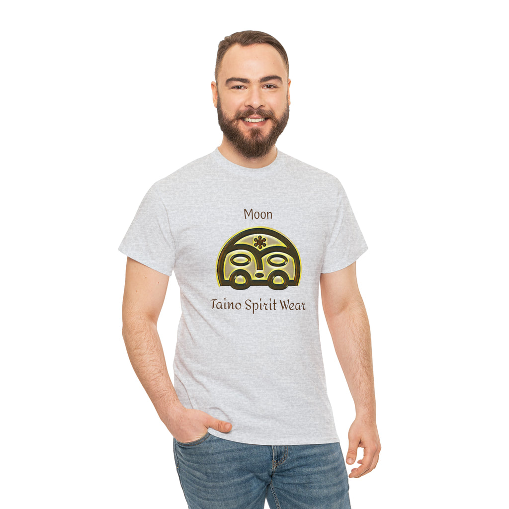 Taino Moon/ Puerto Rican Coqui Unisex Heavy Cotton Tee