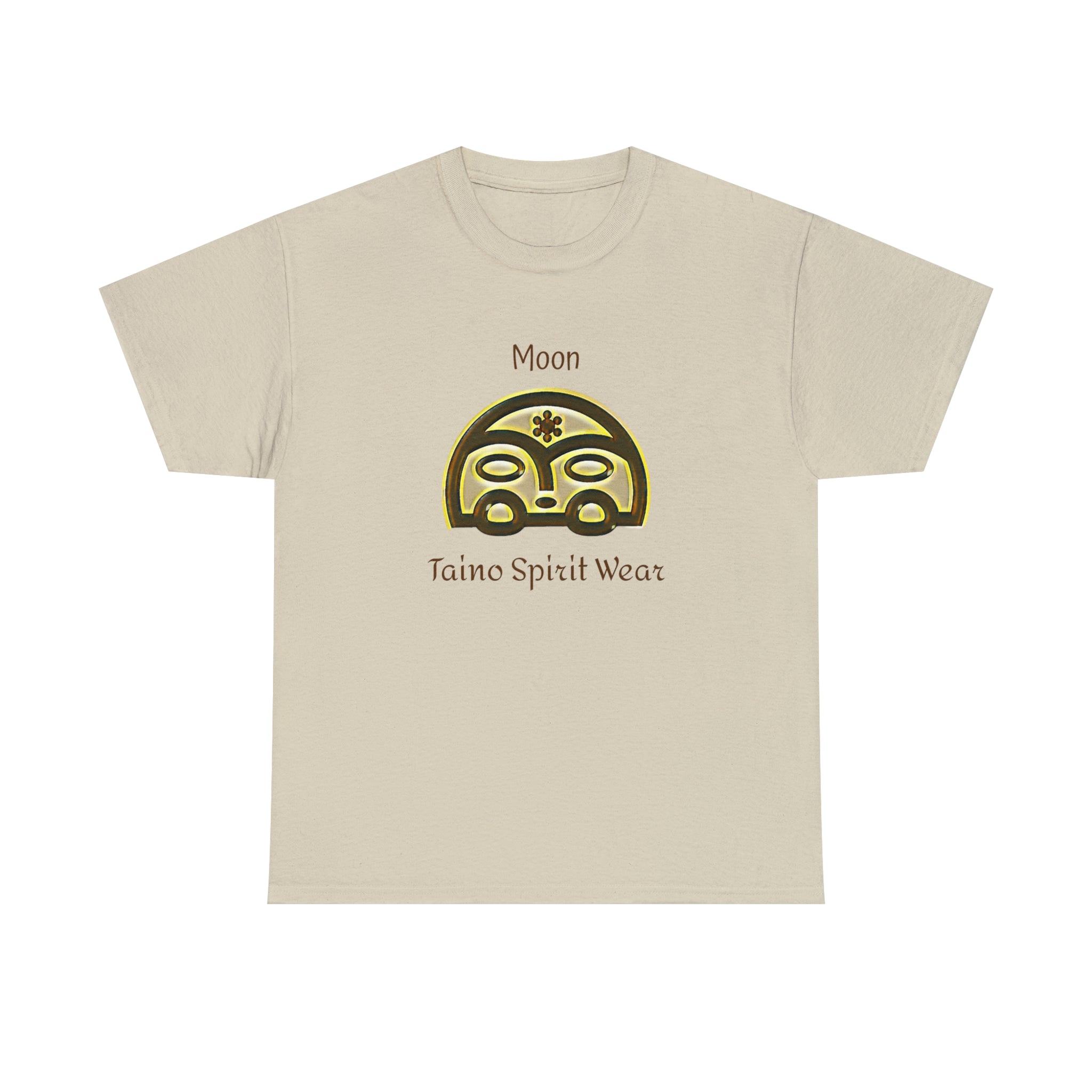 Taino Moon/ Puerto Rican Coqui Unisex Heavy Cotton Tee