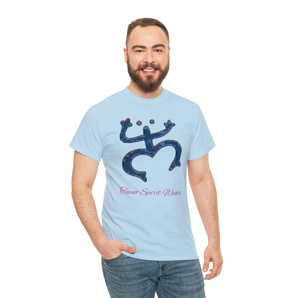 Taino Large Coqui Unisex Heavy Cotton Tee
