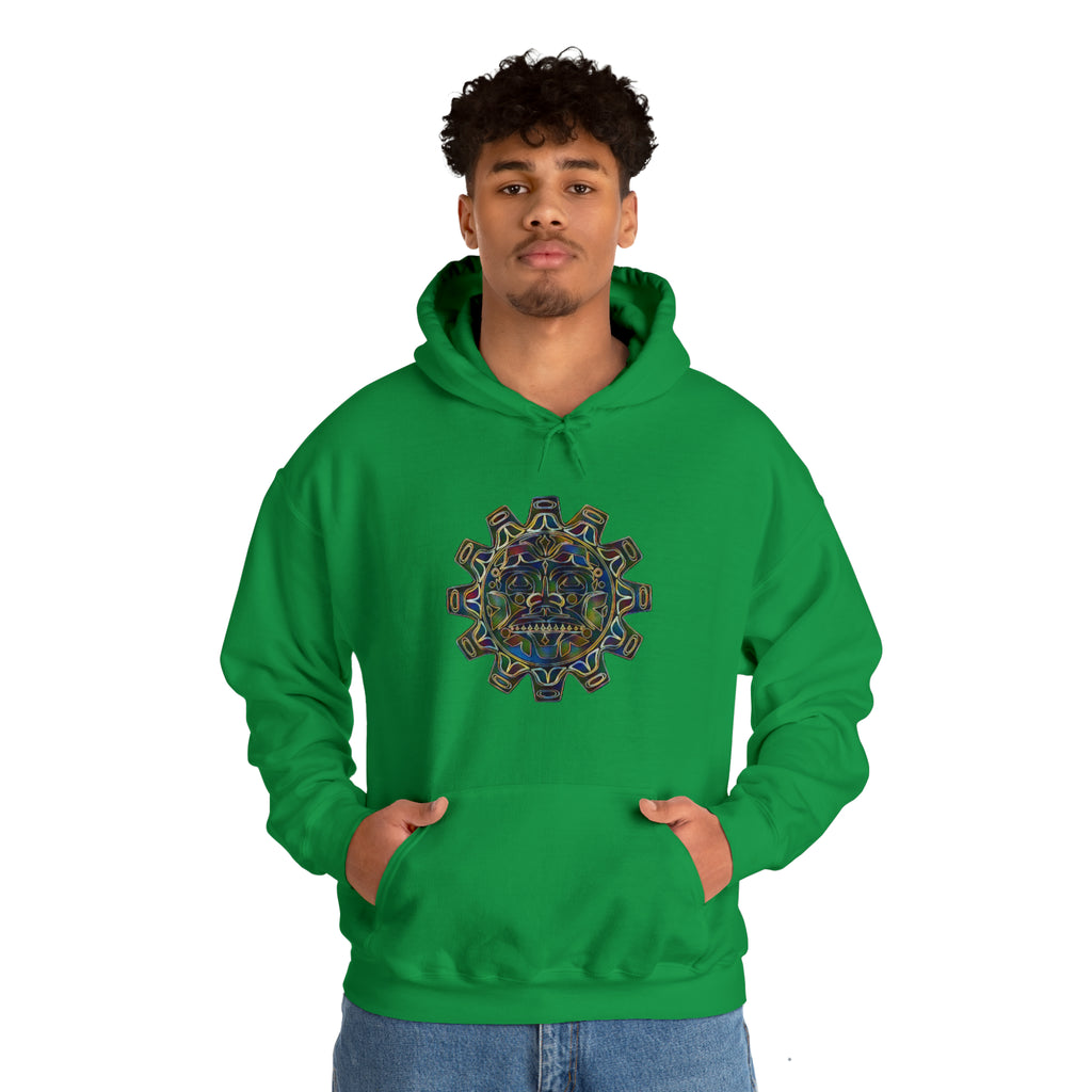 Taino Symbolism Unisex Heavy Blend™ Hooded Sweatshirt