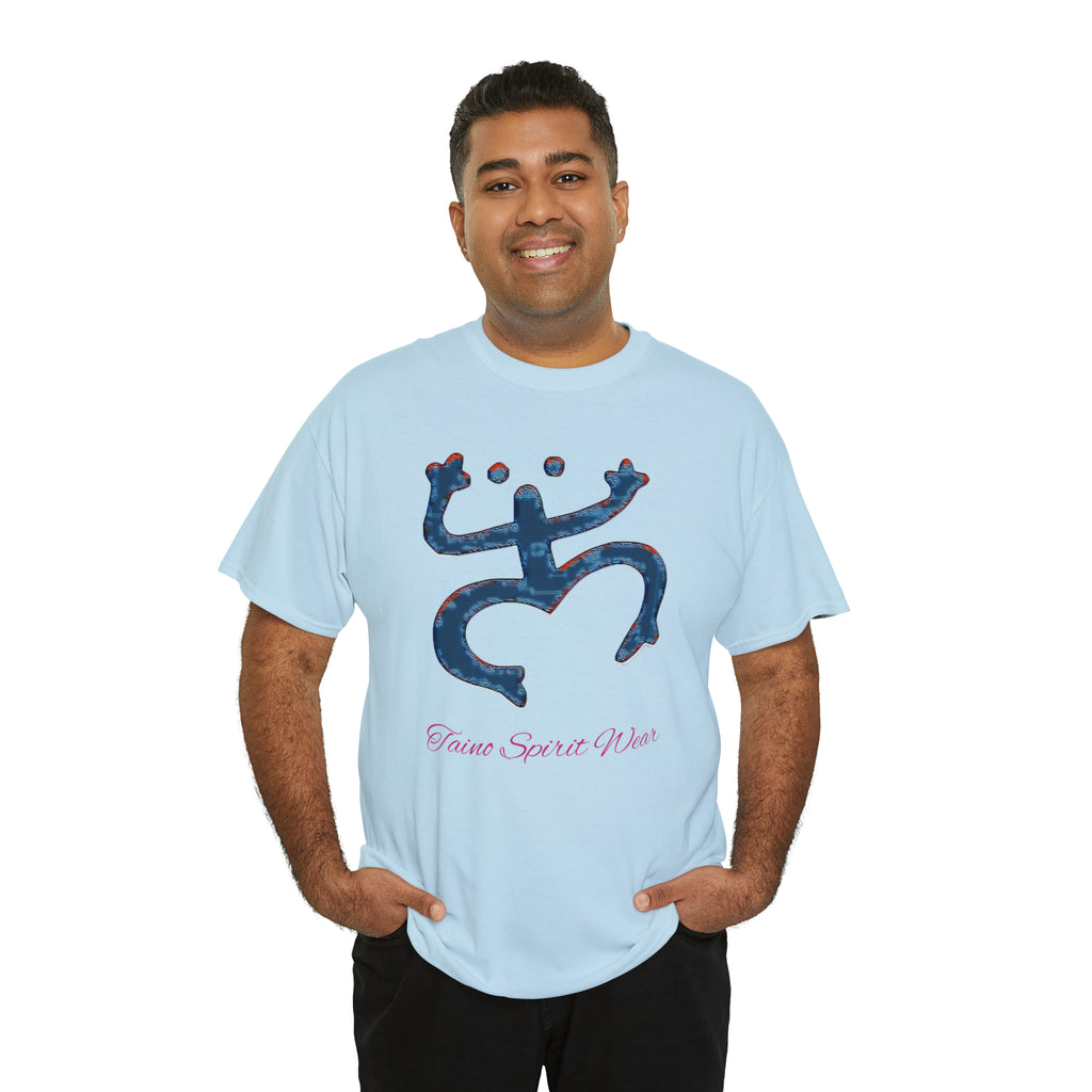 Taino Large Coqui Unisex Heavy Cotton Tee