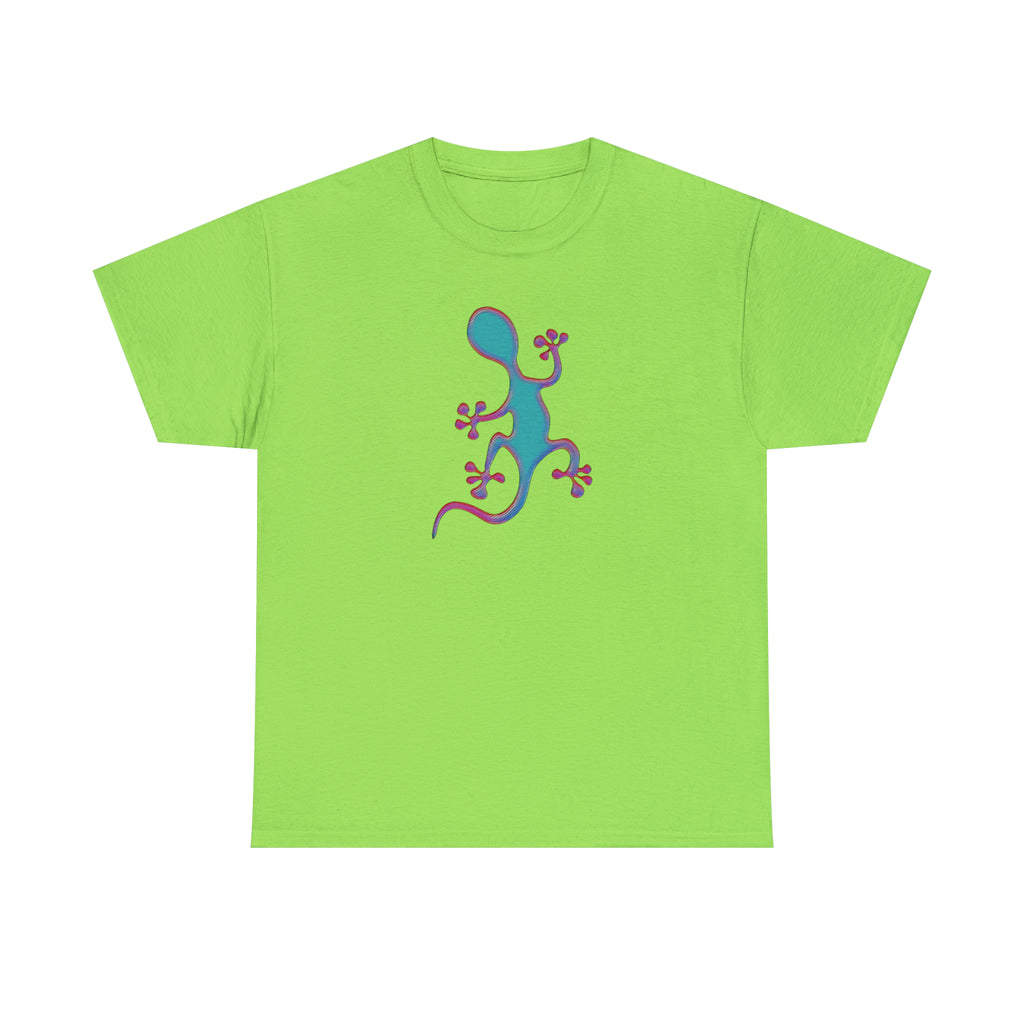 Taino-Inspired Salamander 2 Unisex Heavy Cotton Tee