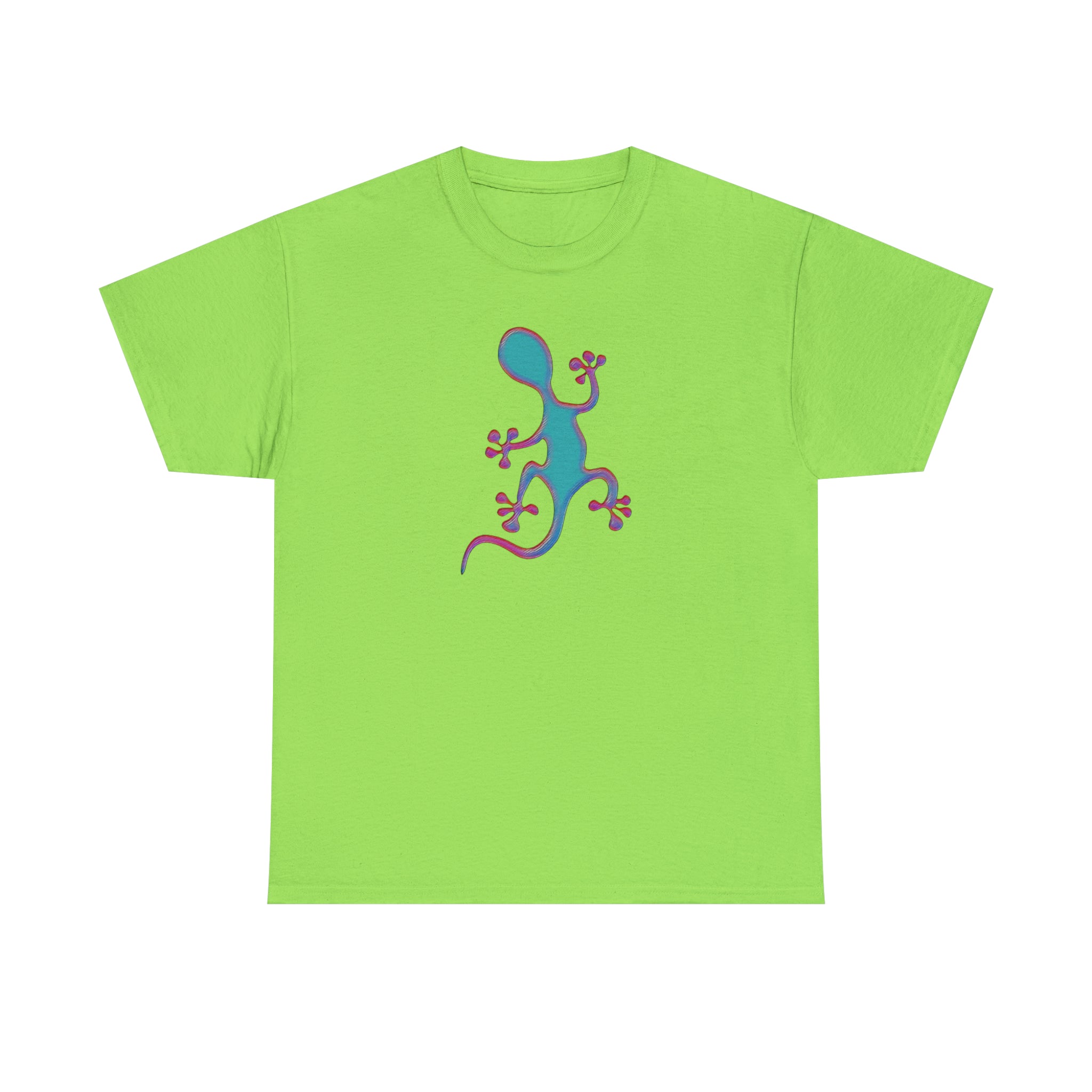 Taino-Inspired Salamander 2 Unisex Heavy Cotton Tee