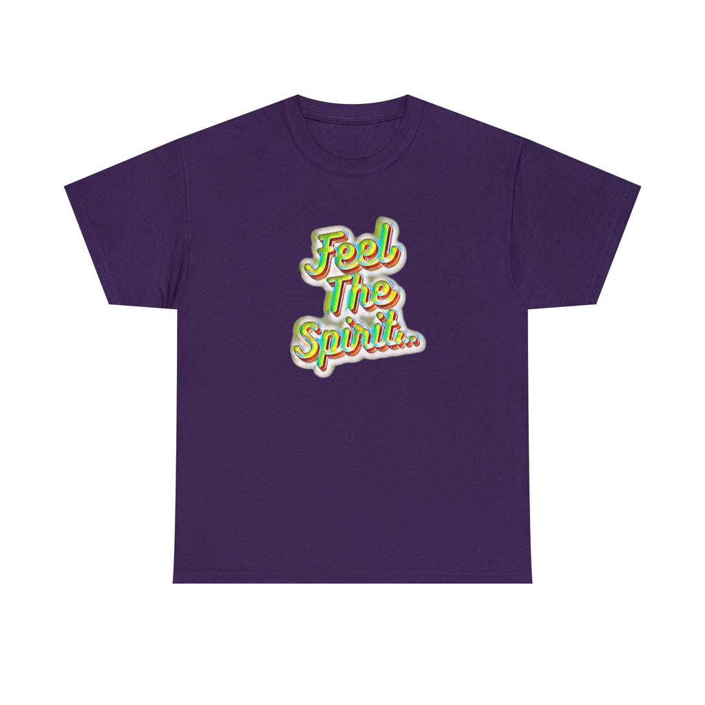 Feel The Spirit Unisex Heavy Cotton Tee