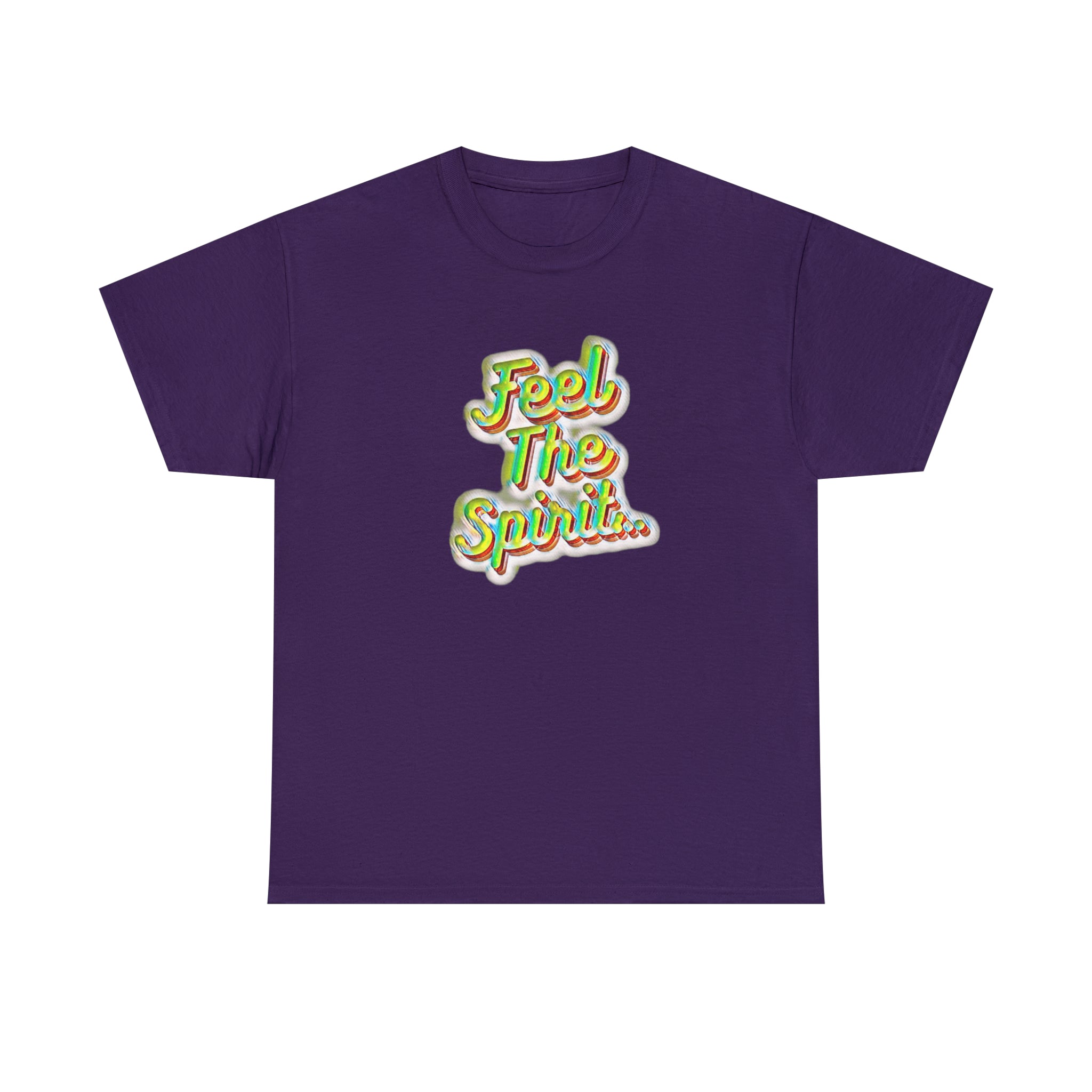 Feel The Spirit Unisex Heavy Cotton Tee
