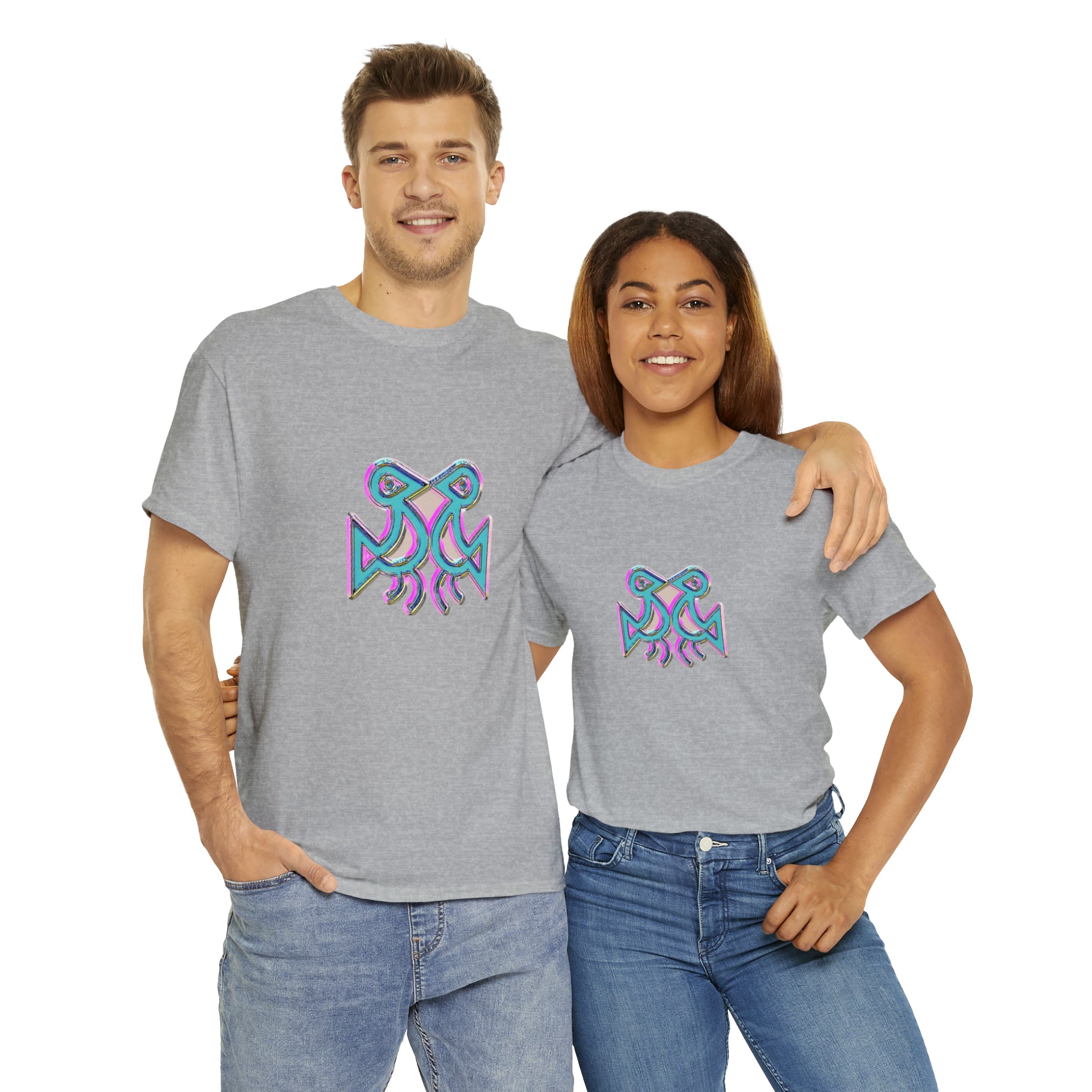 Taino Symbolism Unisex Heavy Cotton Tee