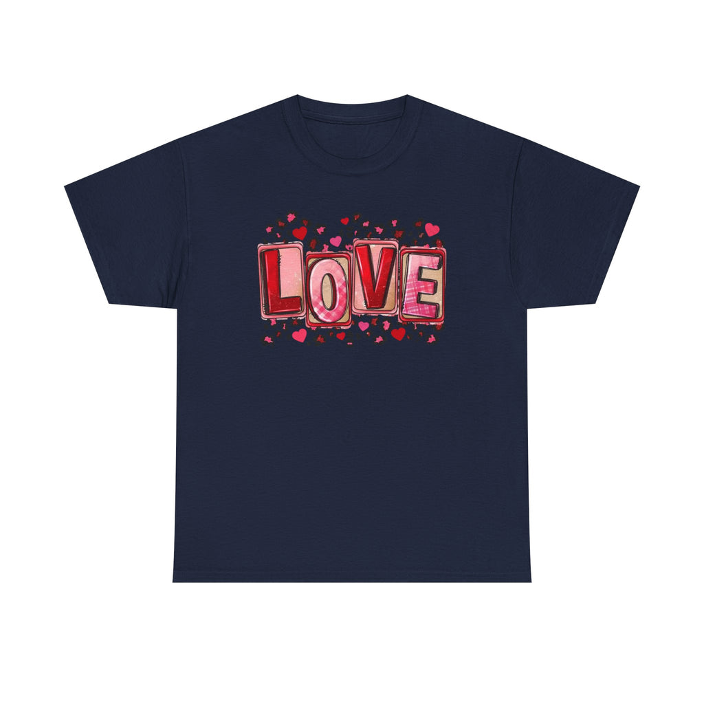 Valentine's Day Love Heart Graphic Tee – Valentine’s Day Romantic Shirt