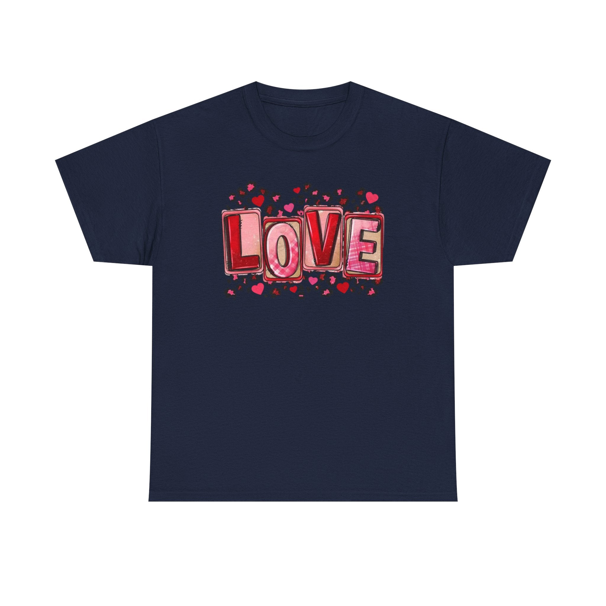 Valentine's Day Love Heart Graphic Tee – Valentine’s Day Romantic Shirt