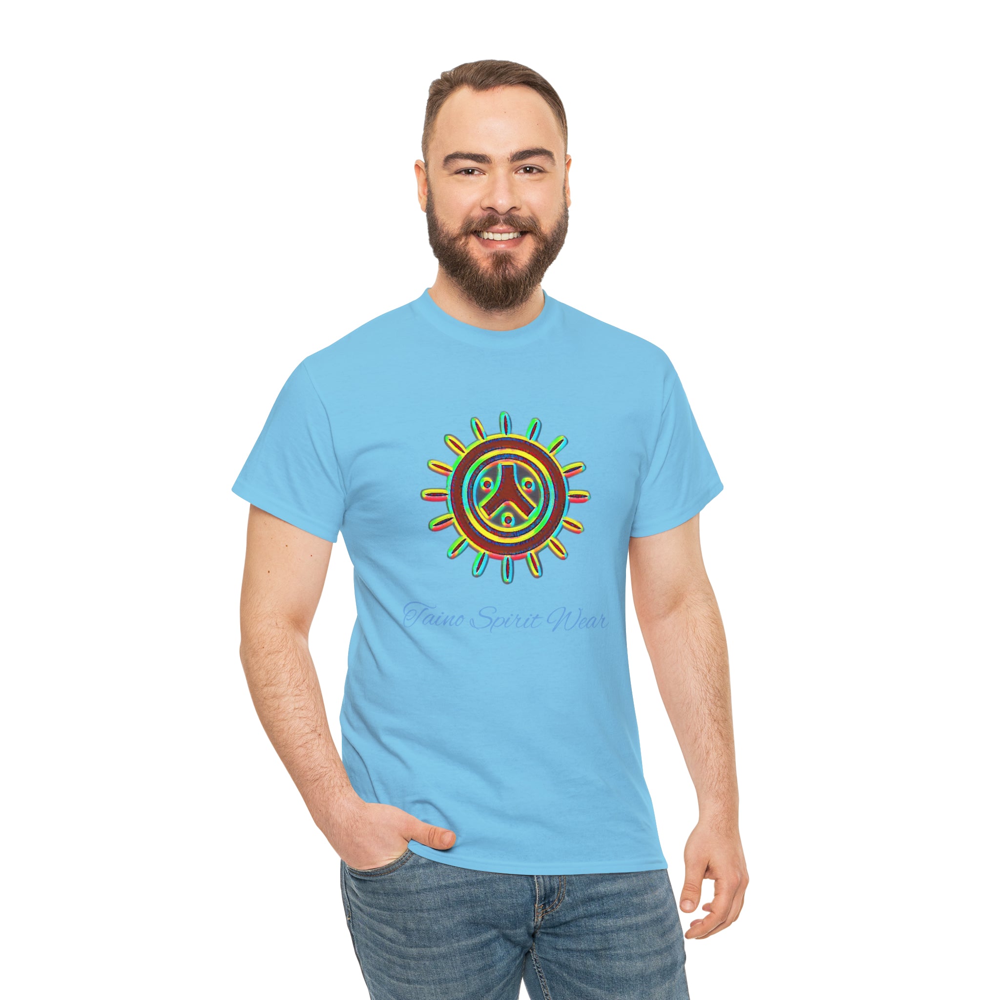 Taino Symbolism Unisex Heavy Cotton Tee