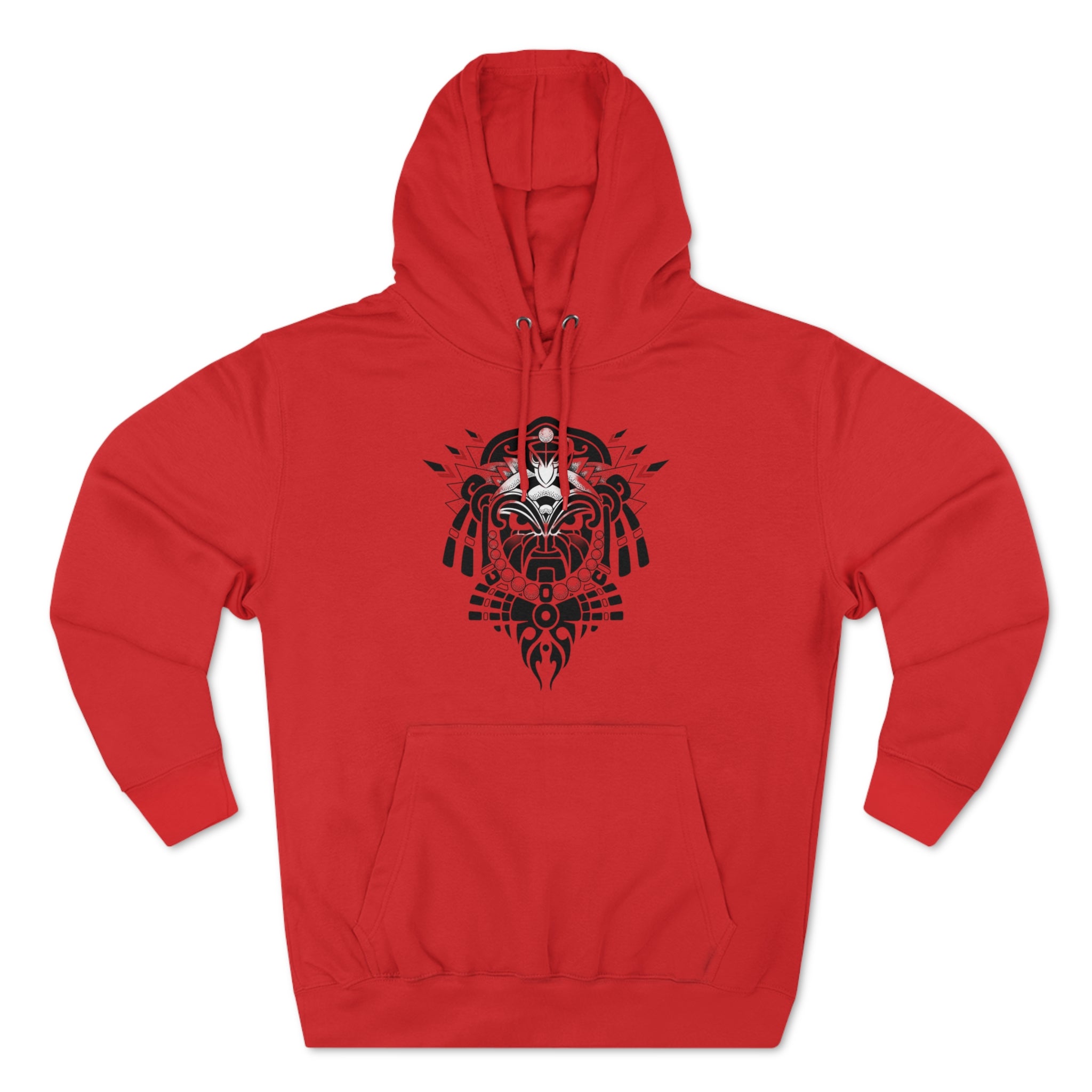 Tribal-Inspired Unisex Premium Pullover Hoodie