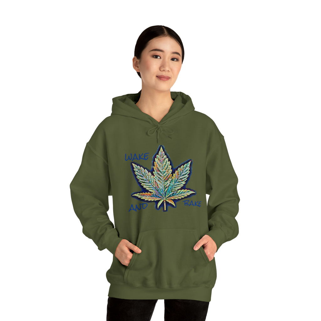 The Five Finger Leaf 2 Unisex Heavy Blend™ Hooded Sweatshirt