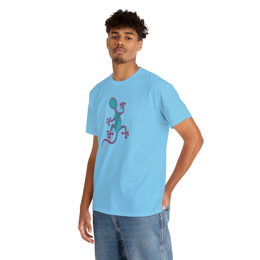 Taino-Inspired Salamander 2 Unisex Heavy Cotton Tee