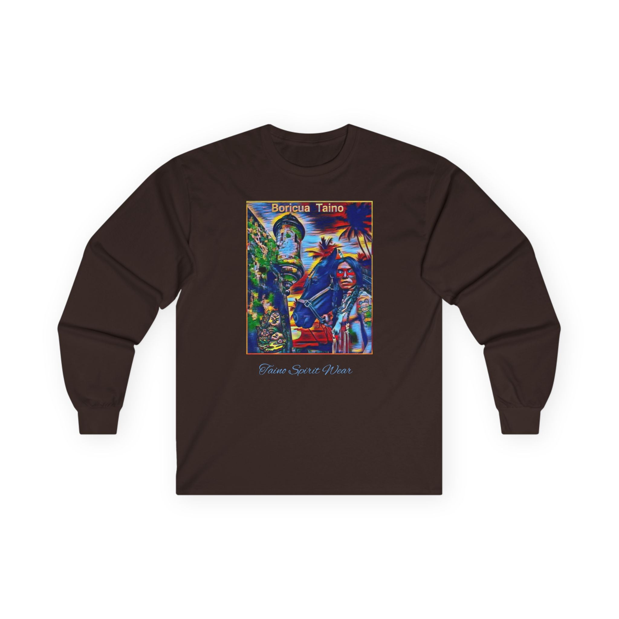 Taino Indian at El Morro Unisex Ultra Cotton Long Sleeve Tee