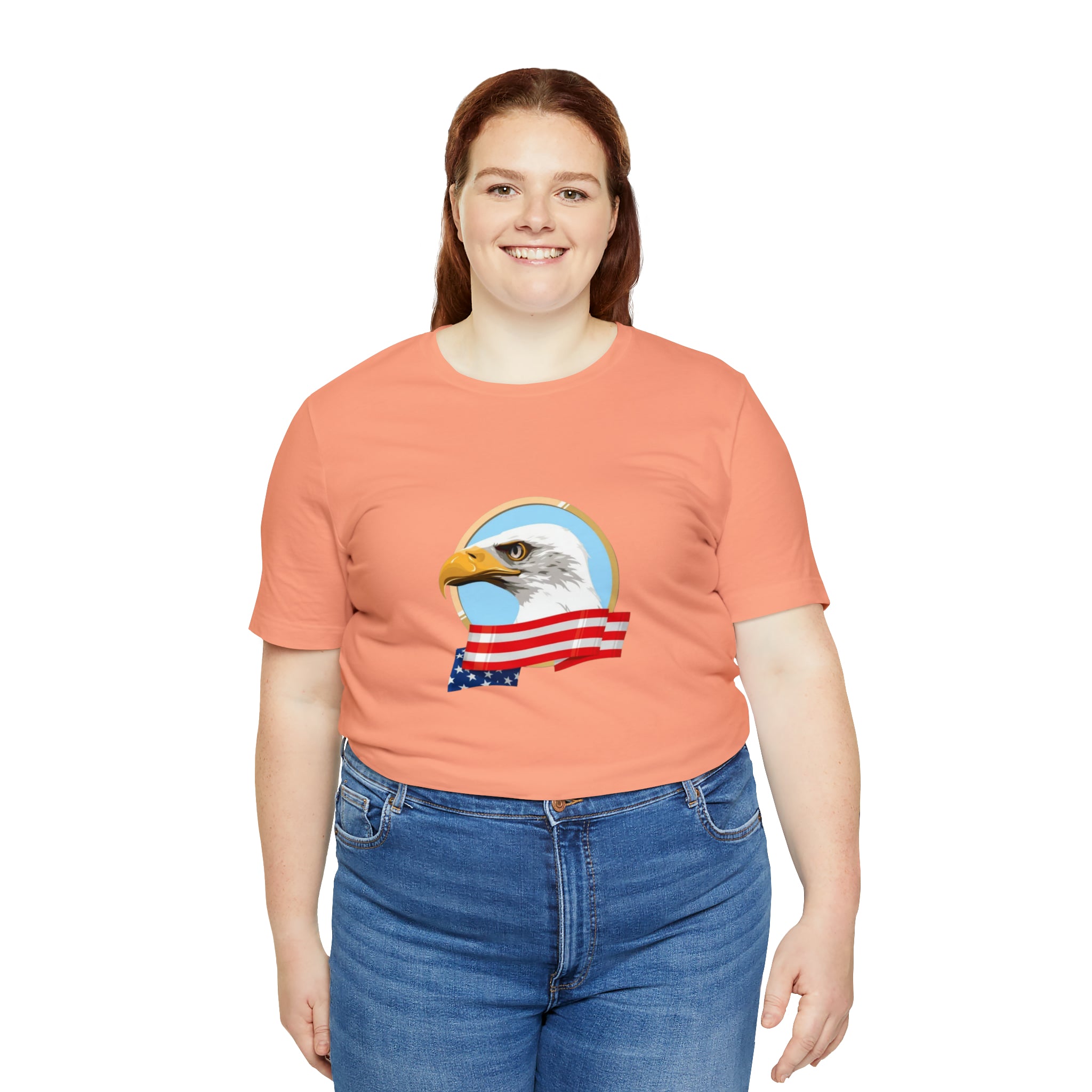 American Eagle Head Unisex Jersey Short Sleeve Tee