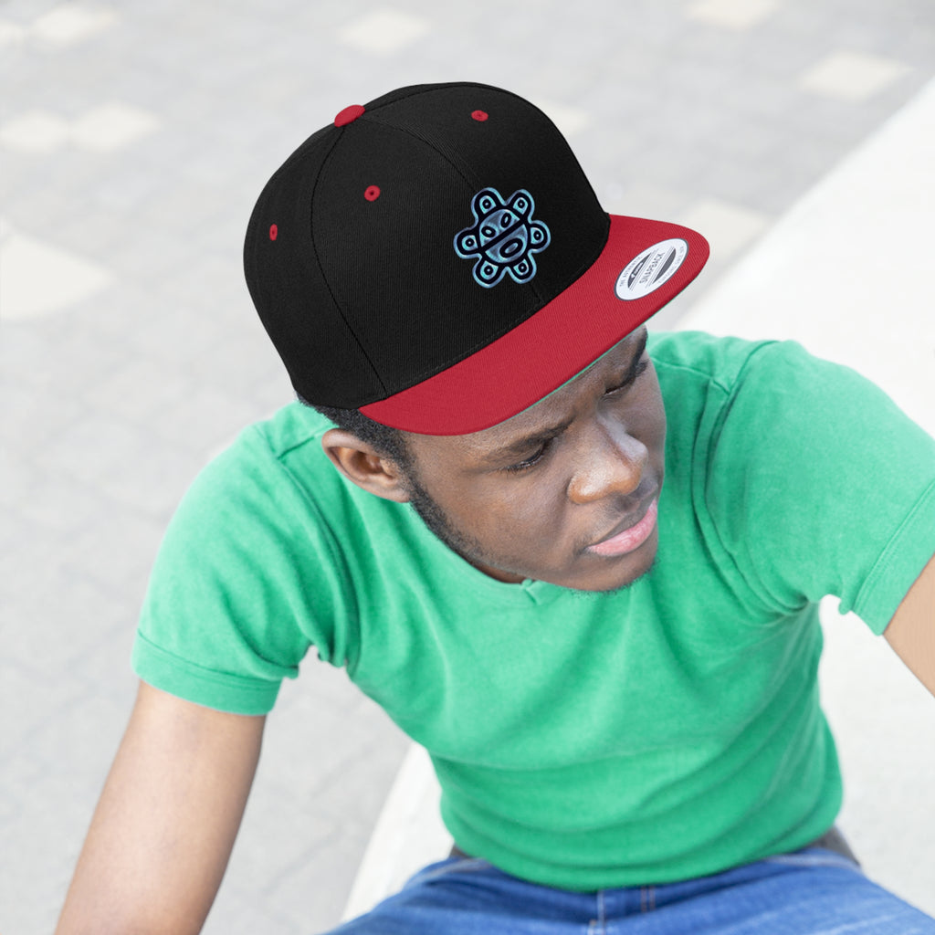 Taino Sun Unisex Flat Bill Hat