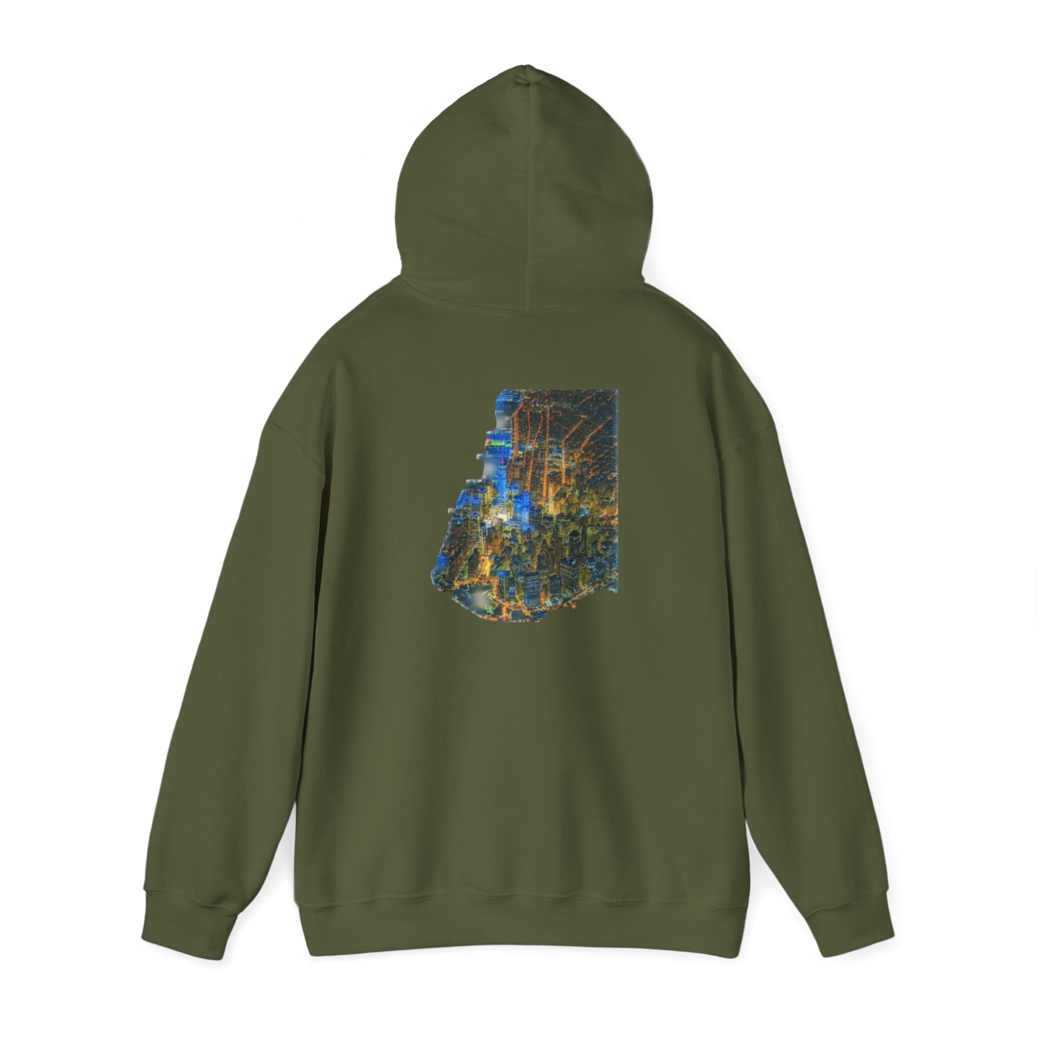Taino Juracan (Hurricane) Unisex Heavy Blend™ Hooded Sweatshirt