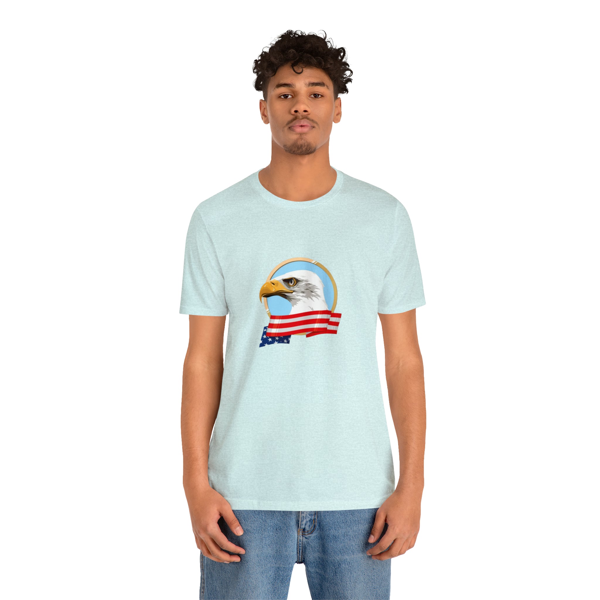 American Eagle Head Unisex Jersey Short Sleeve Tee