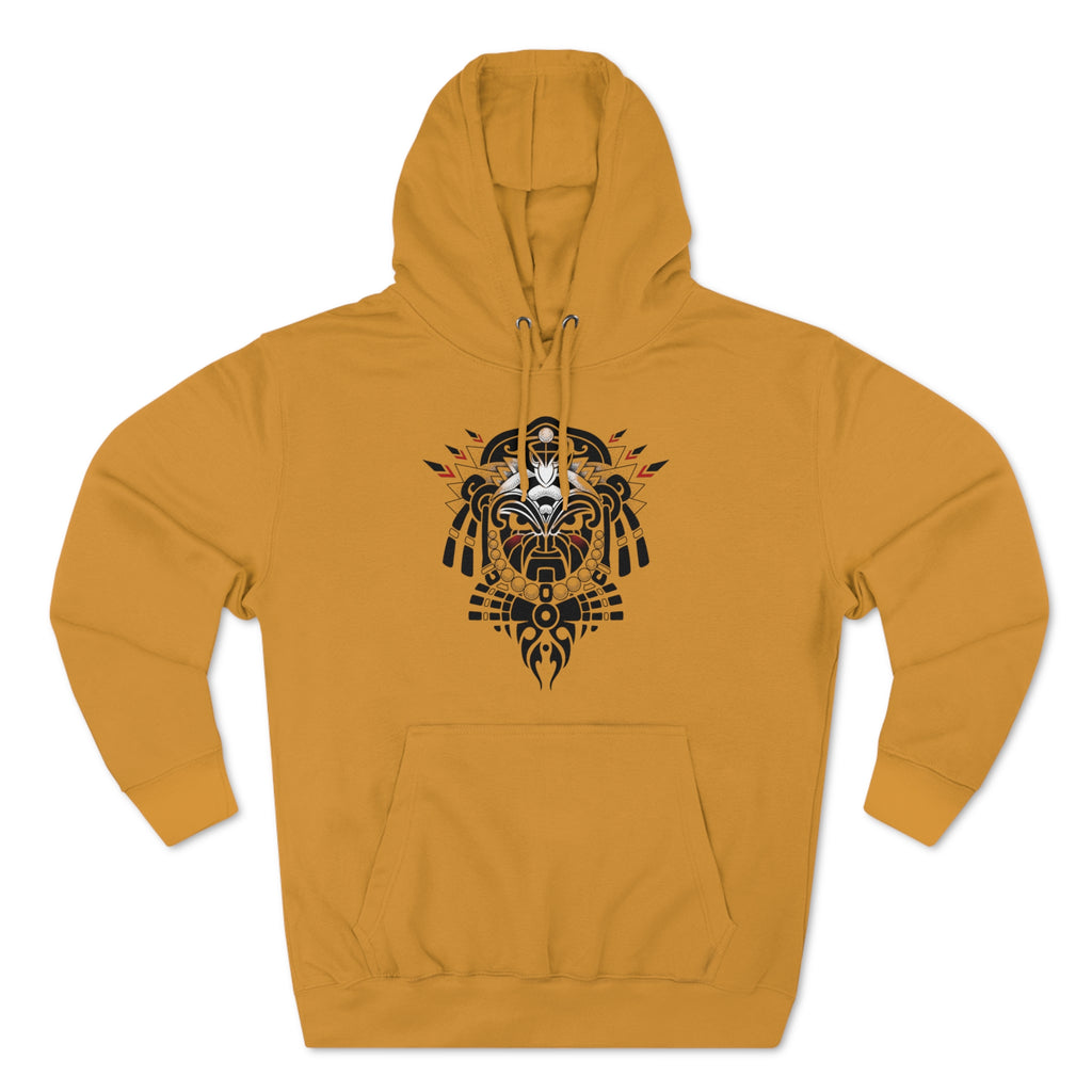 Tribal-Inspired Unisex Premium Pullover Hoodie