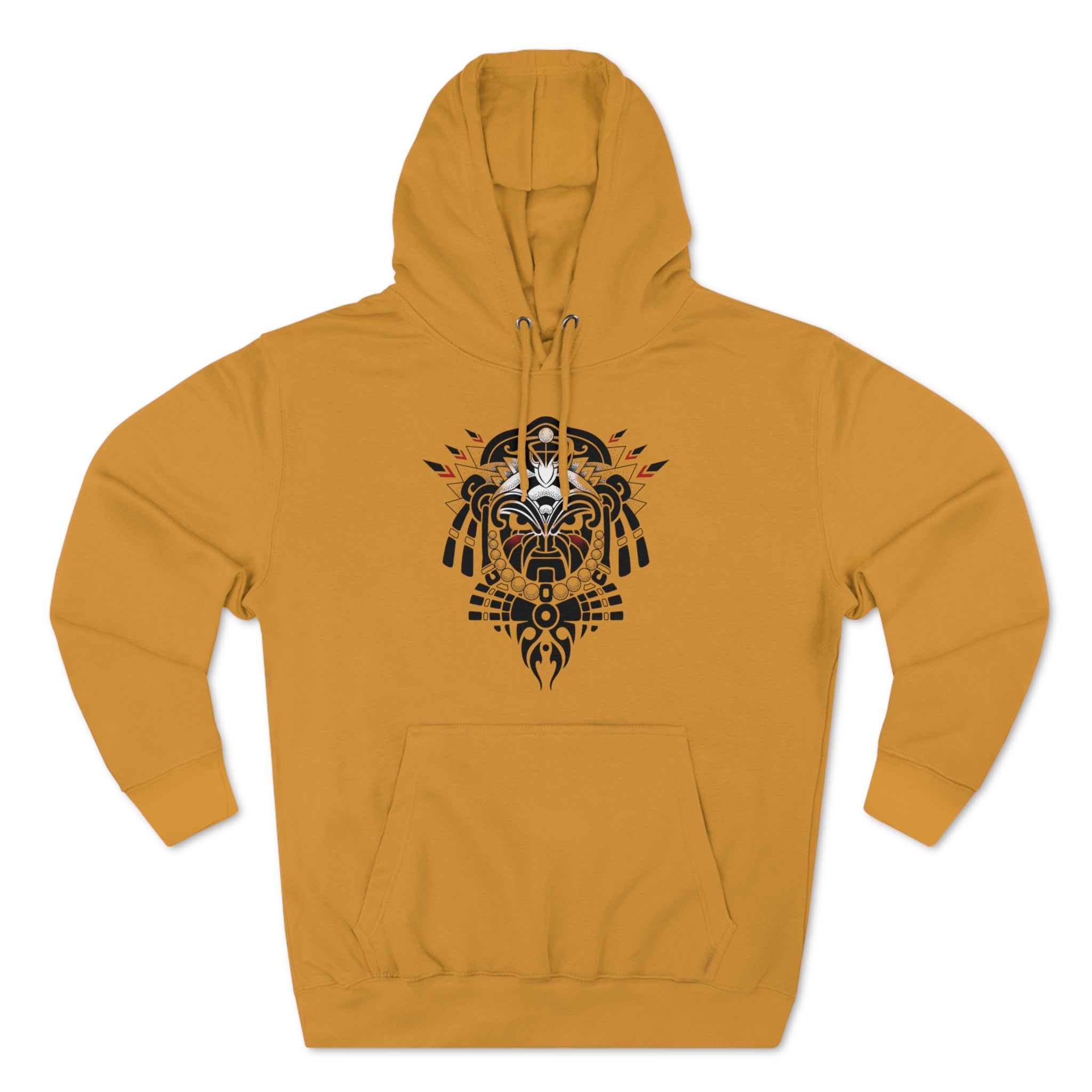 Tribal-Inspired Unisex Premium Pullover Hoodie