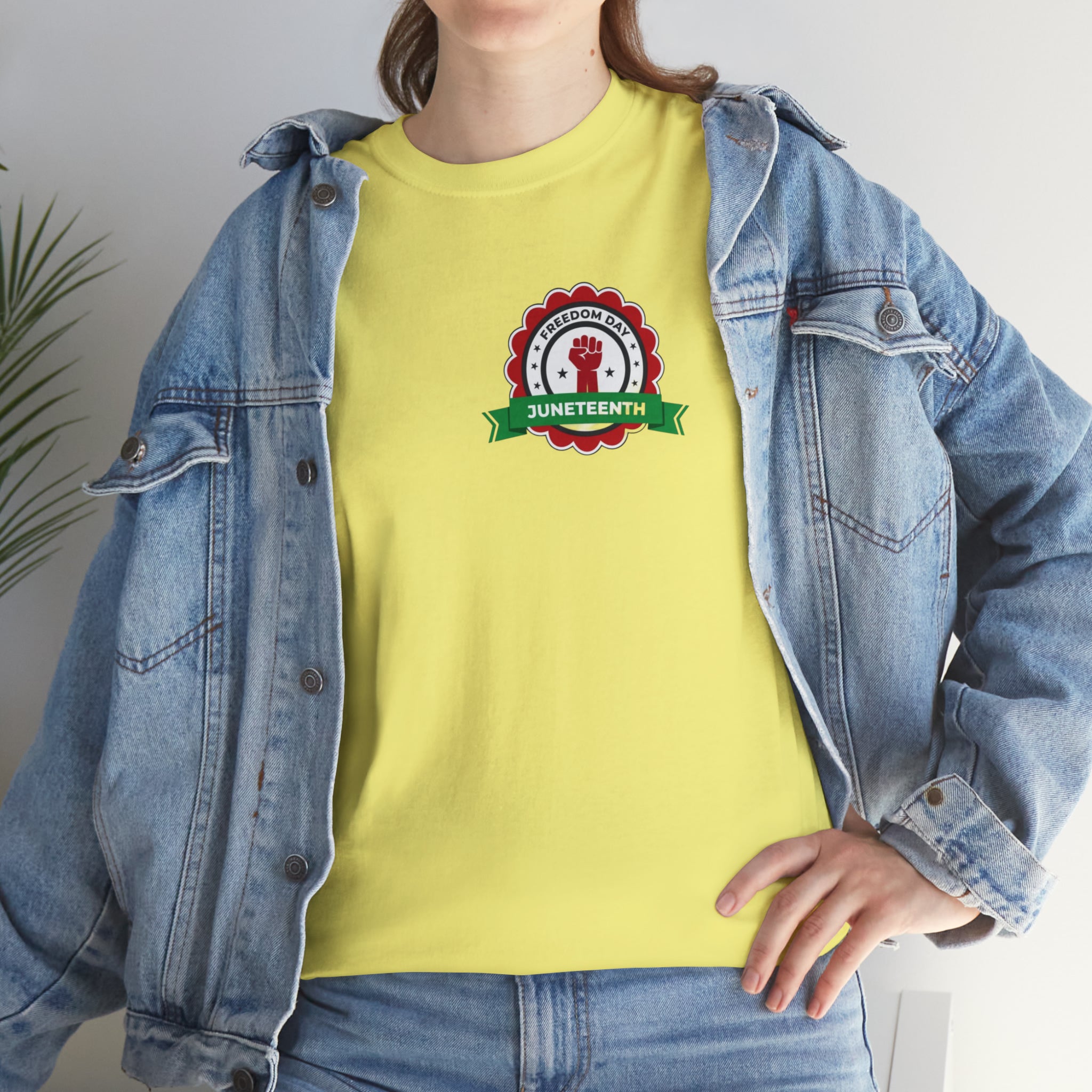 Juneteenth Freedom Day Unisex Heavy Cotton Tee