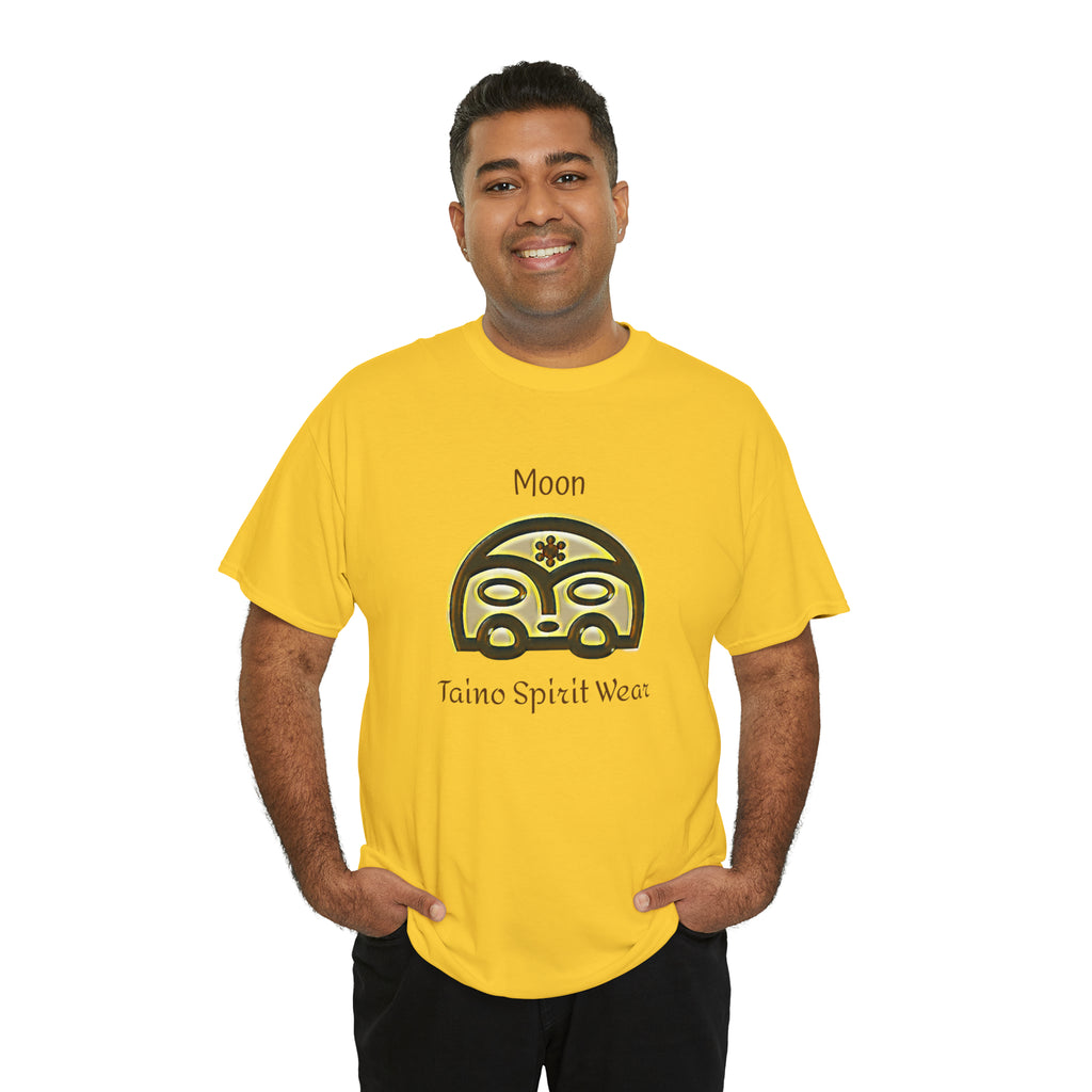 Taino Moon/ Puerto Rican Coqui Unisex Heavy Cotton Tee