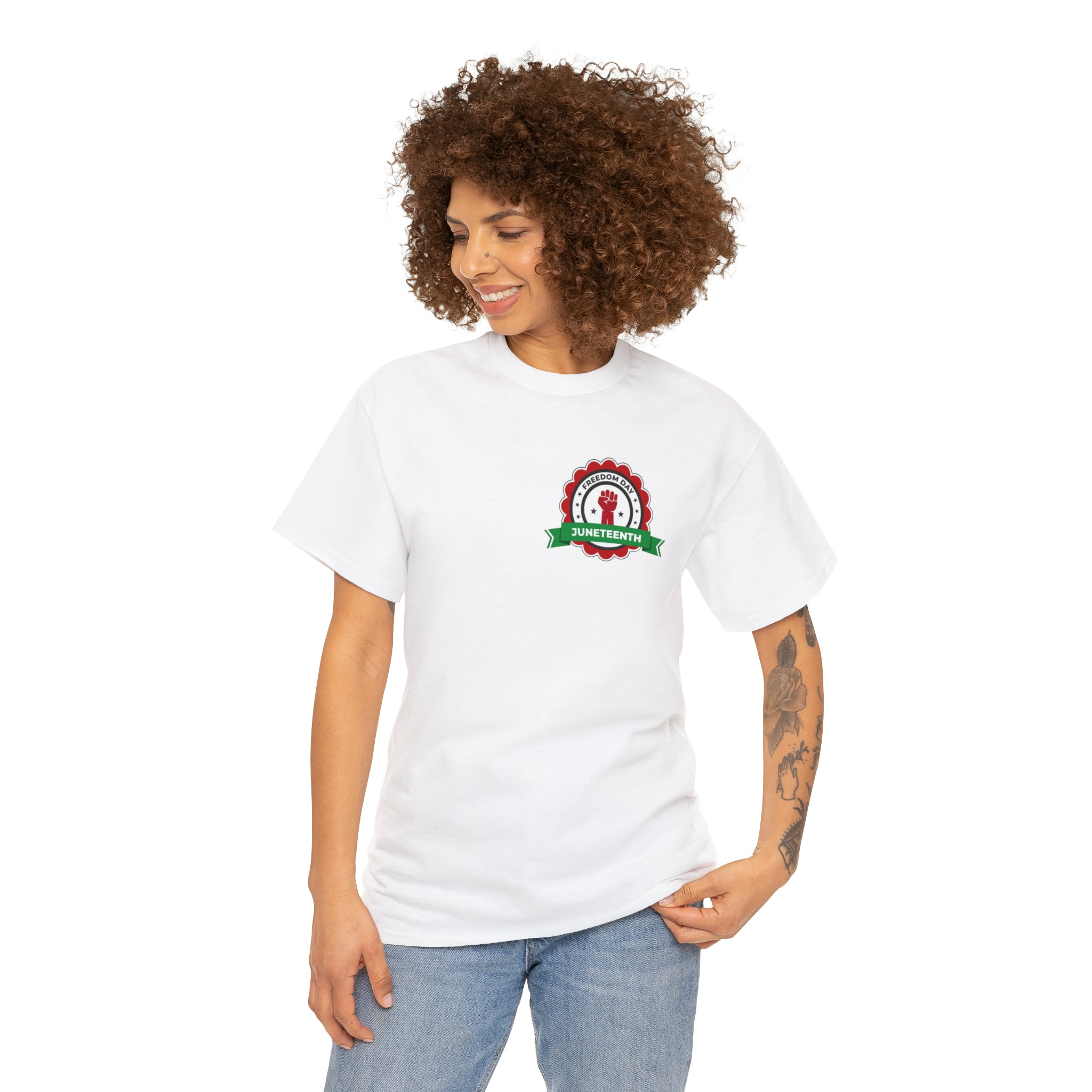Juneteenth Freedom Day Unisex Heavy Cotton Tee