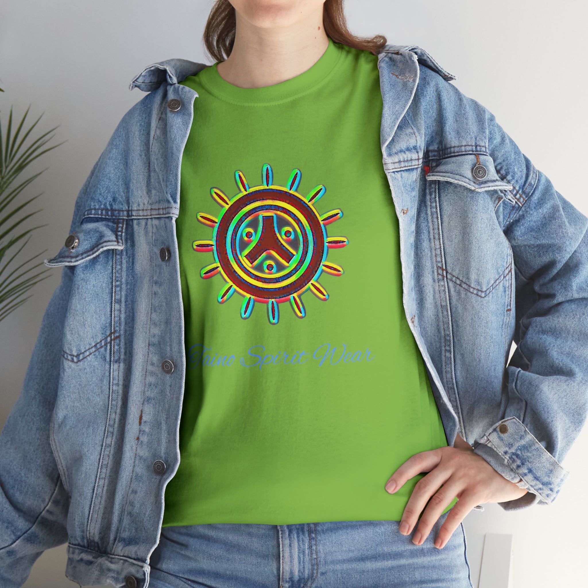 Taino Symbolism Unisex Heavy Cotton Tee
