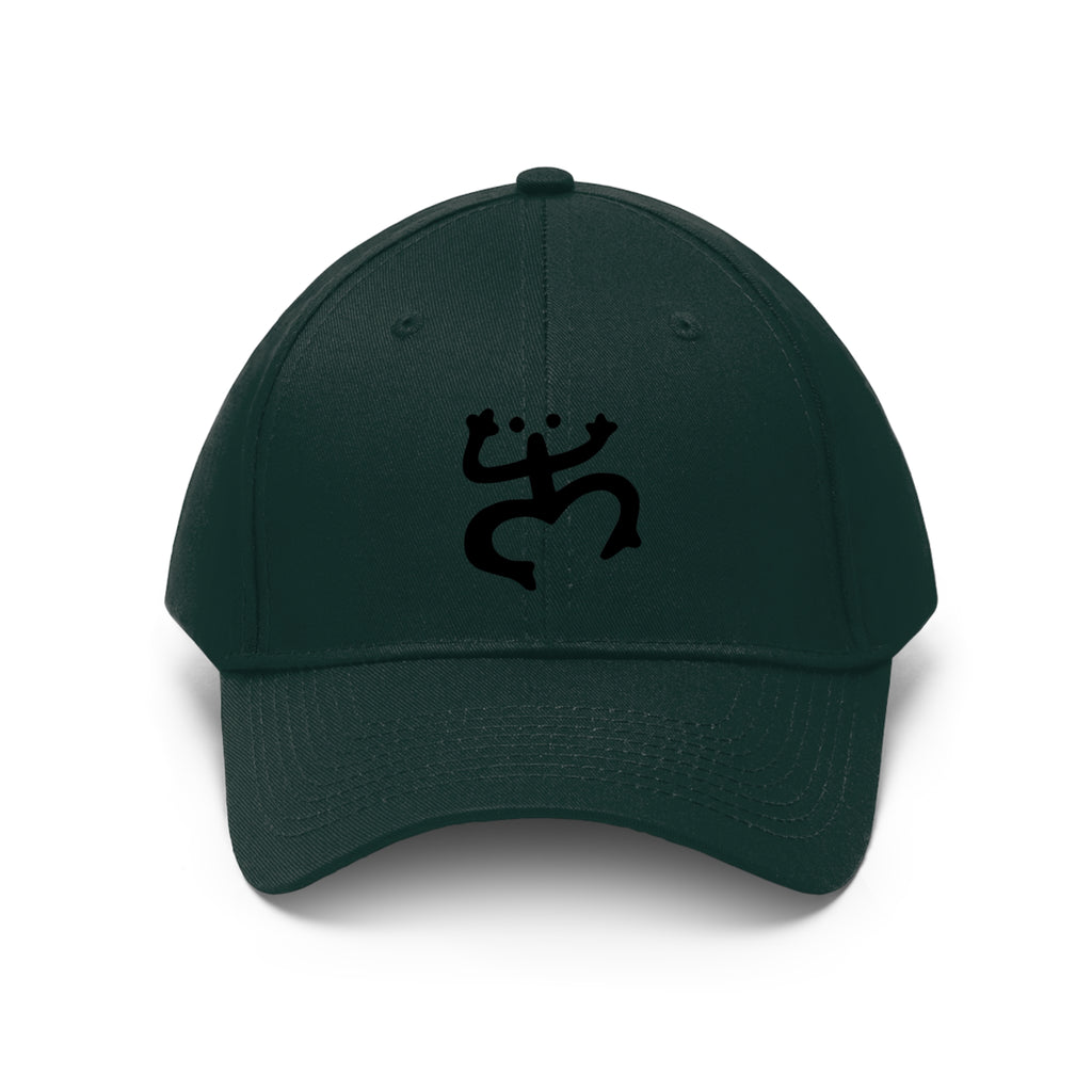 Taino Black Coqui Unisex Twill Hat