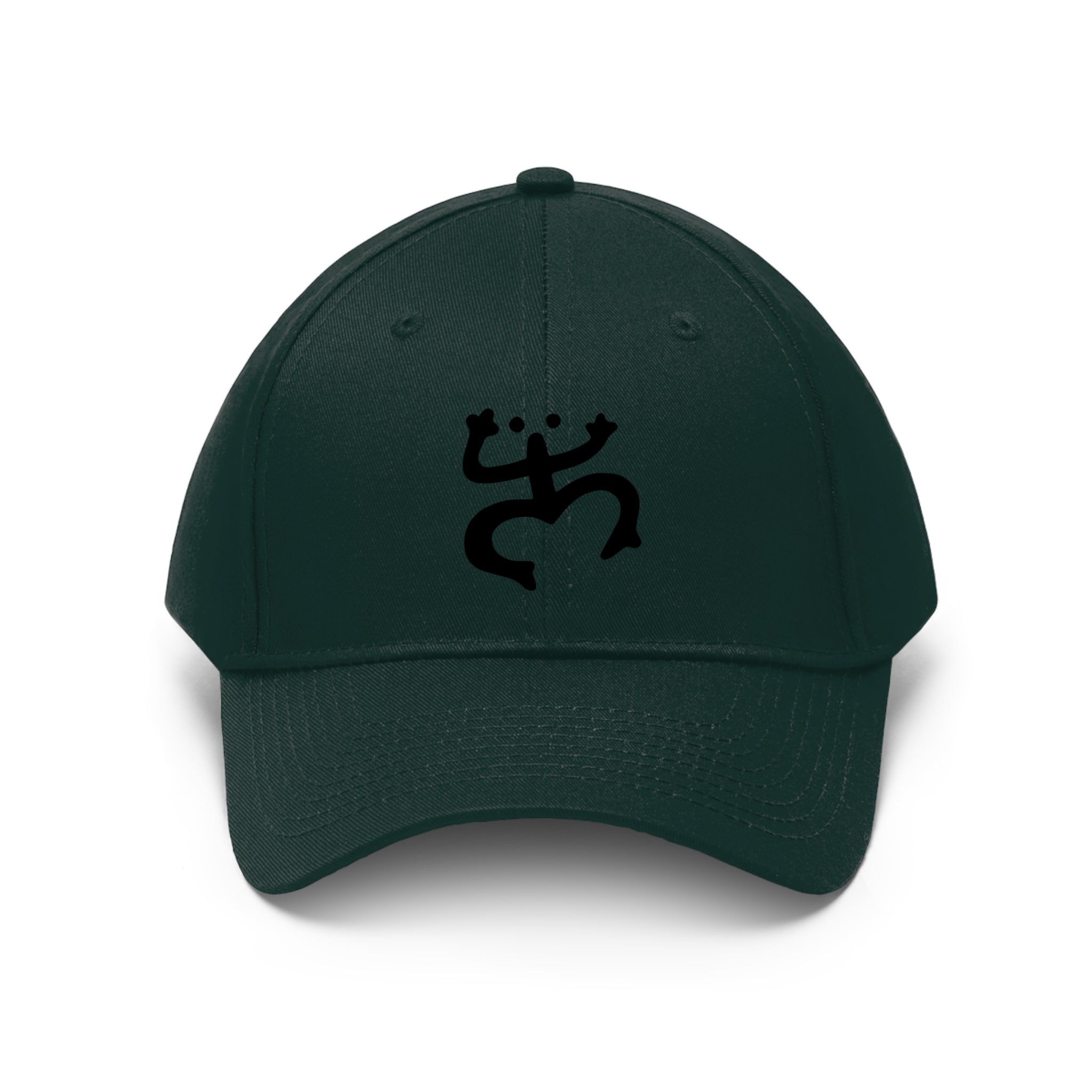 Taino Black Coqui Unisex Twill Hat