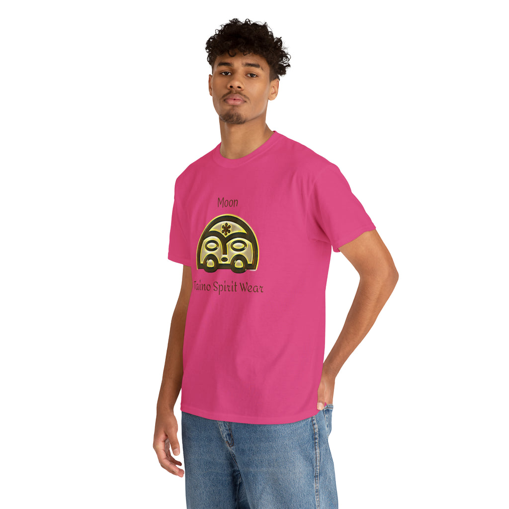 Taino Moon/ Puerto Rican Coqui Unisex Heavy Cotton Tee