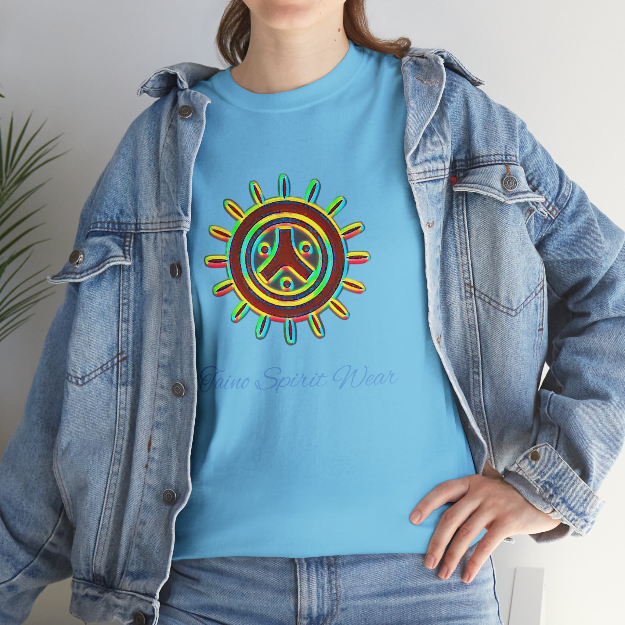 Taino Symbolism Unisex Heavy Cotton Tee