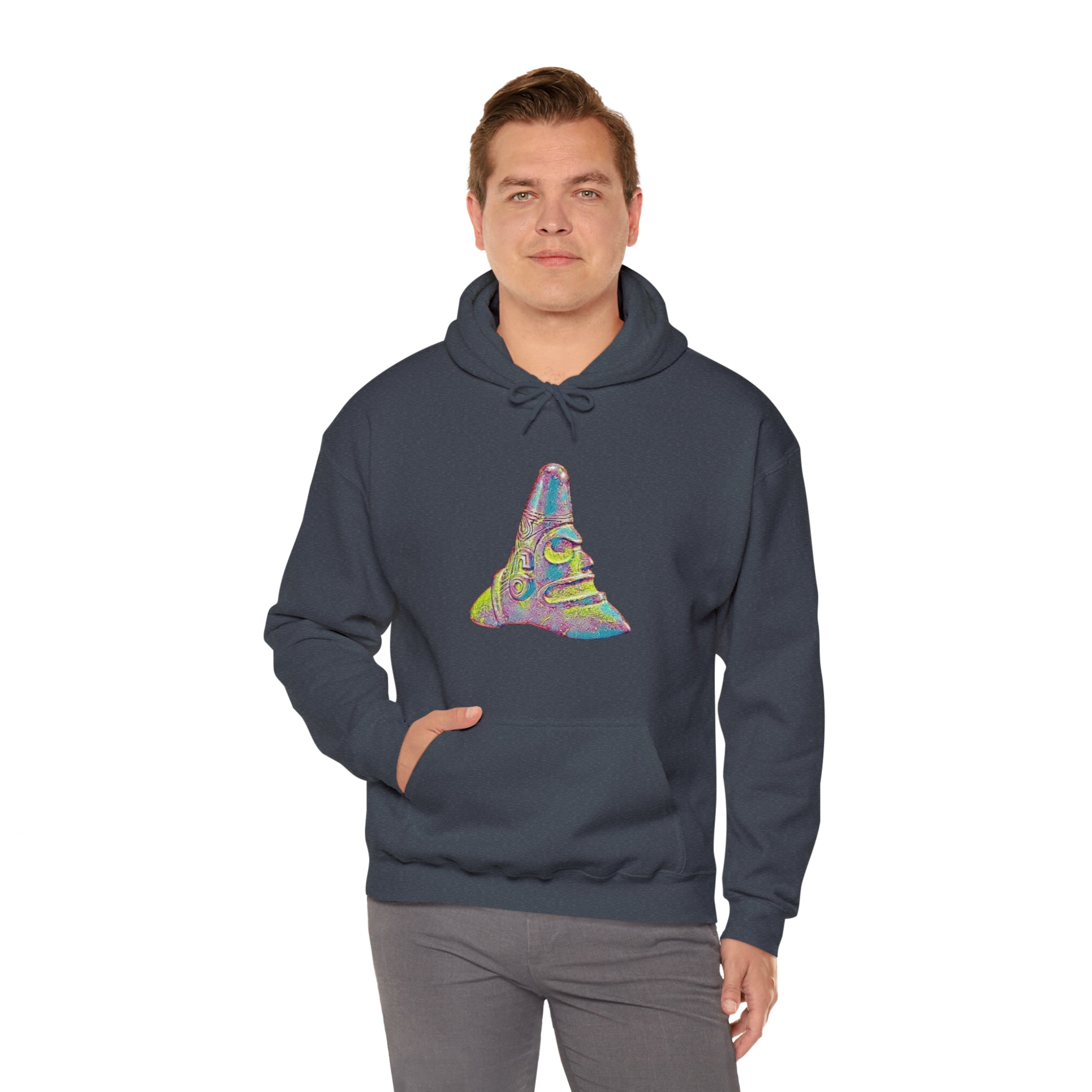 Taino Trigonolito Unisex Heavy Blend™ Hooded Sweatshirt