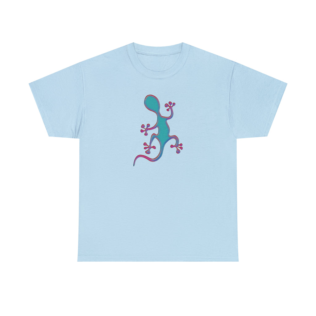 Taino-Inspired Salamander 2 Unisex Heavy Cotton Tee