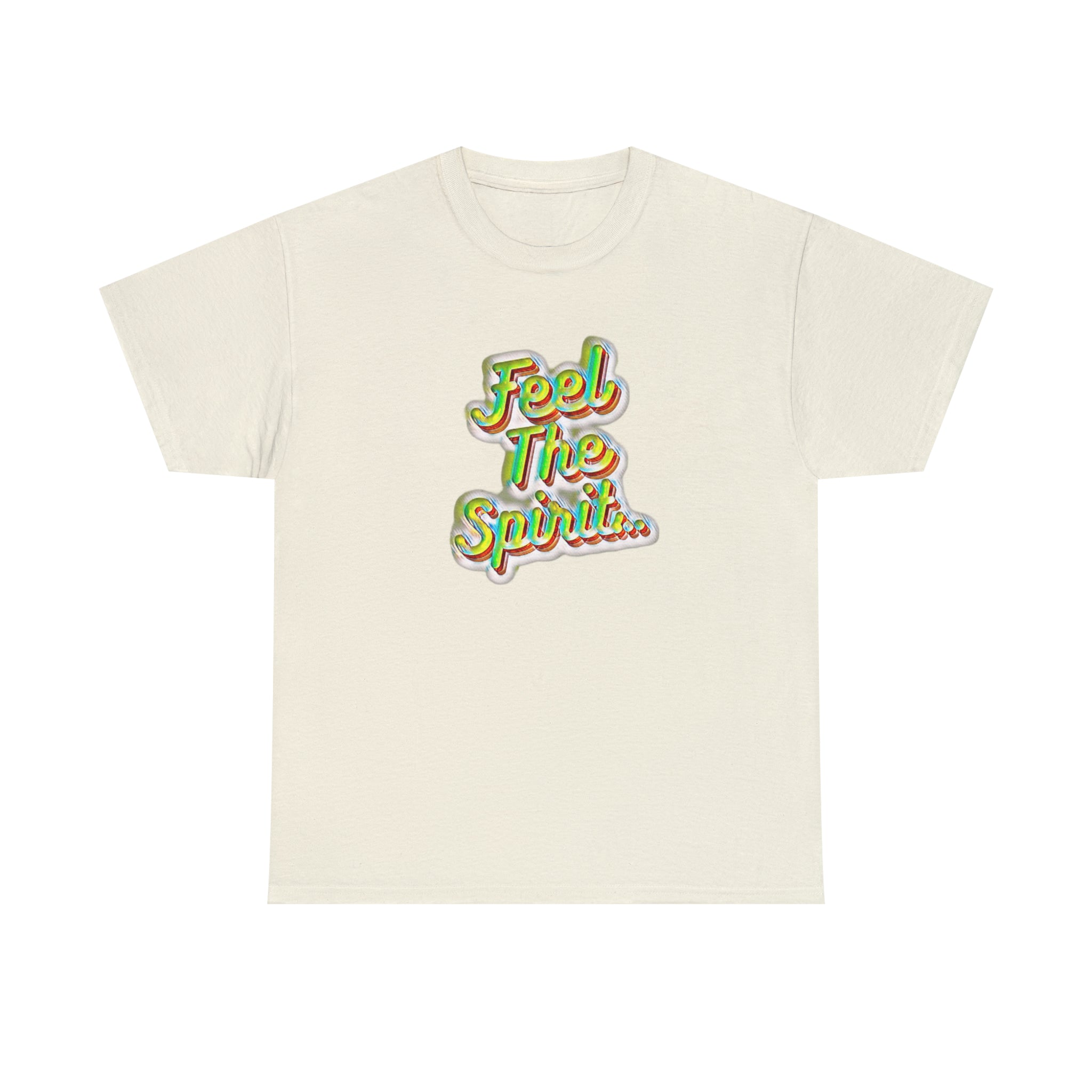 Feel The Spirit Unisex Heavy Cotton Tee