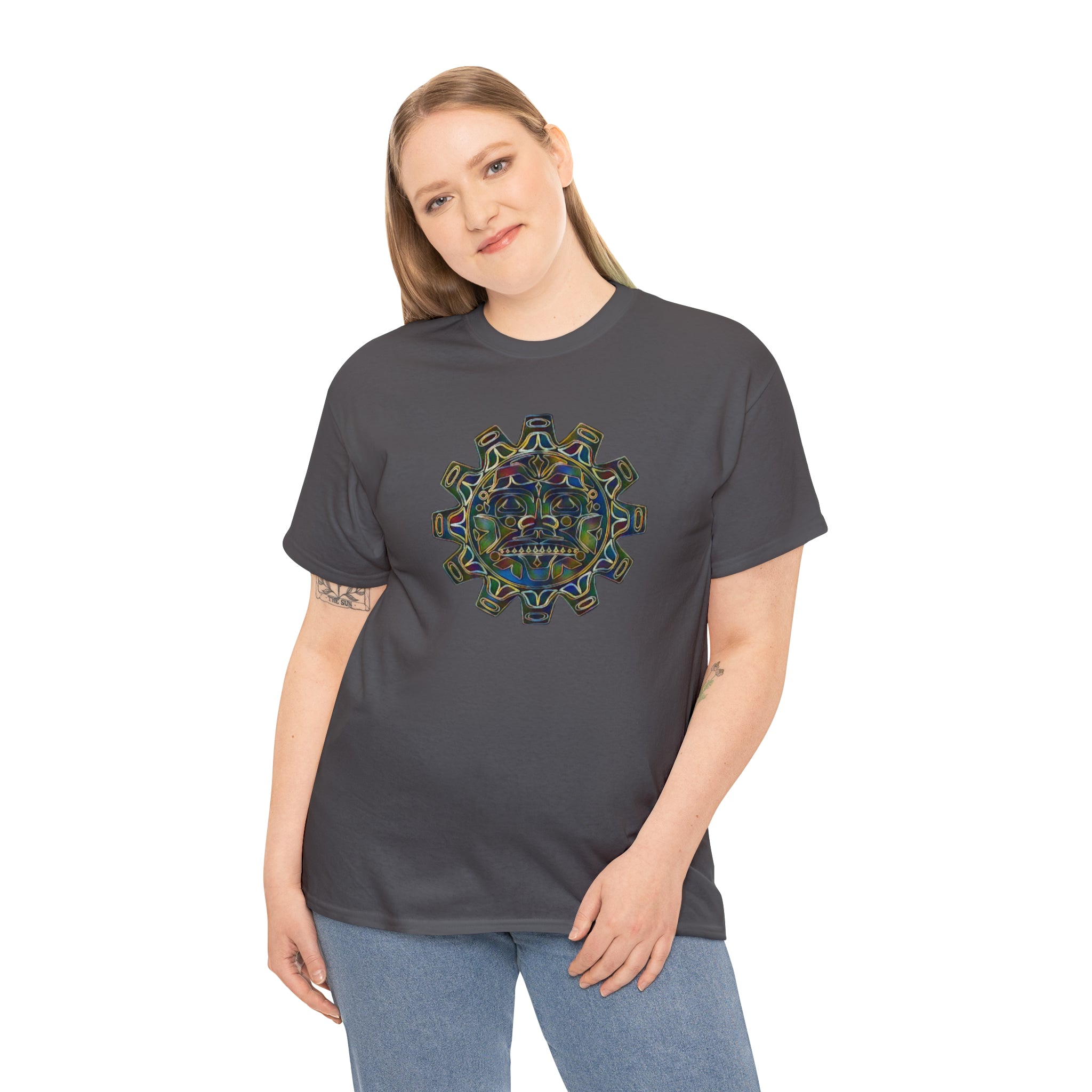 Taino Symbolism Unisex Heavy Cotton Tee