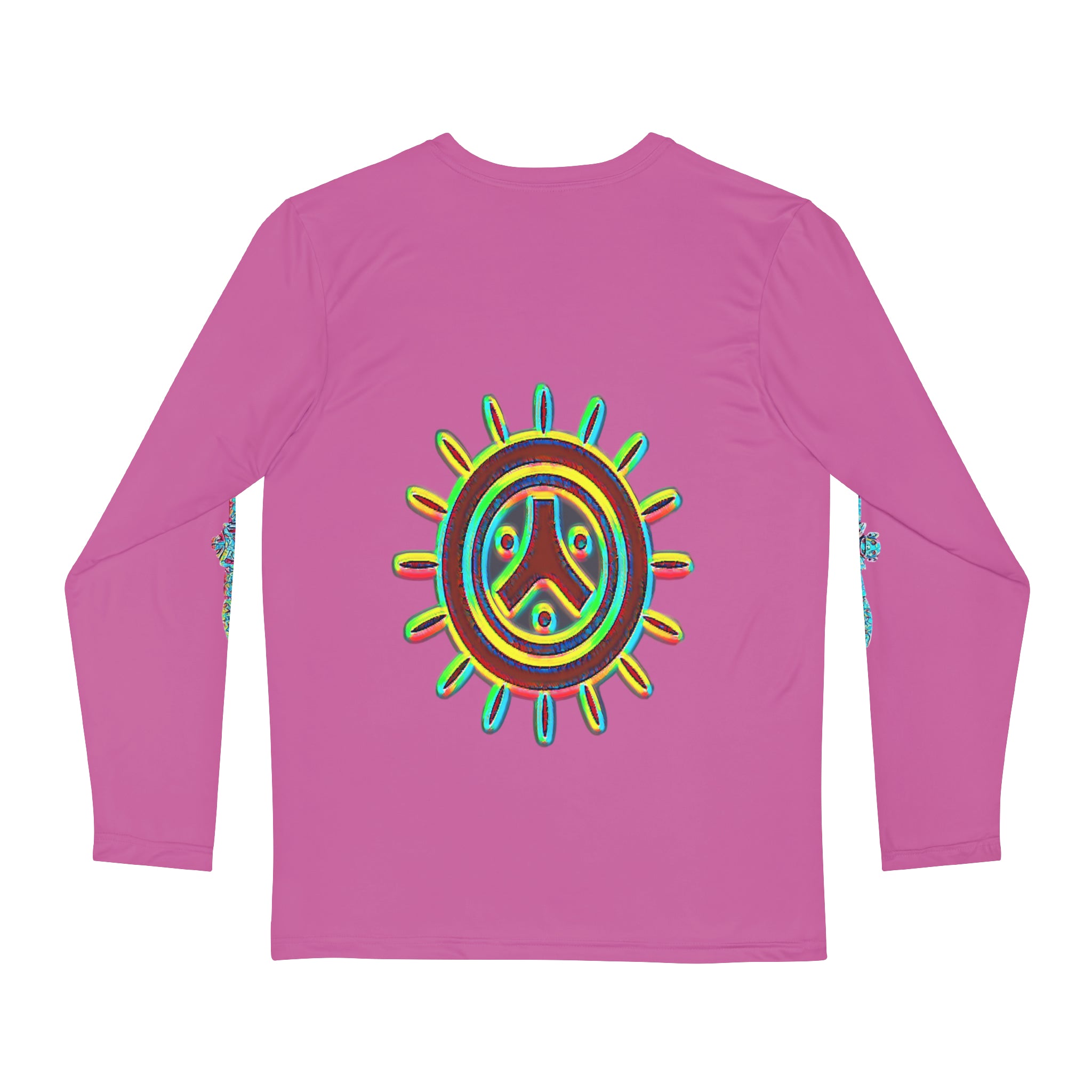 Taino Sun Men's Long Sleeve Shirt (AOP)