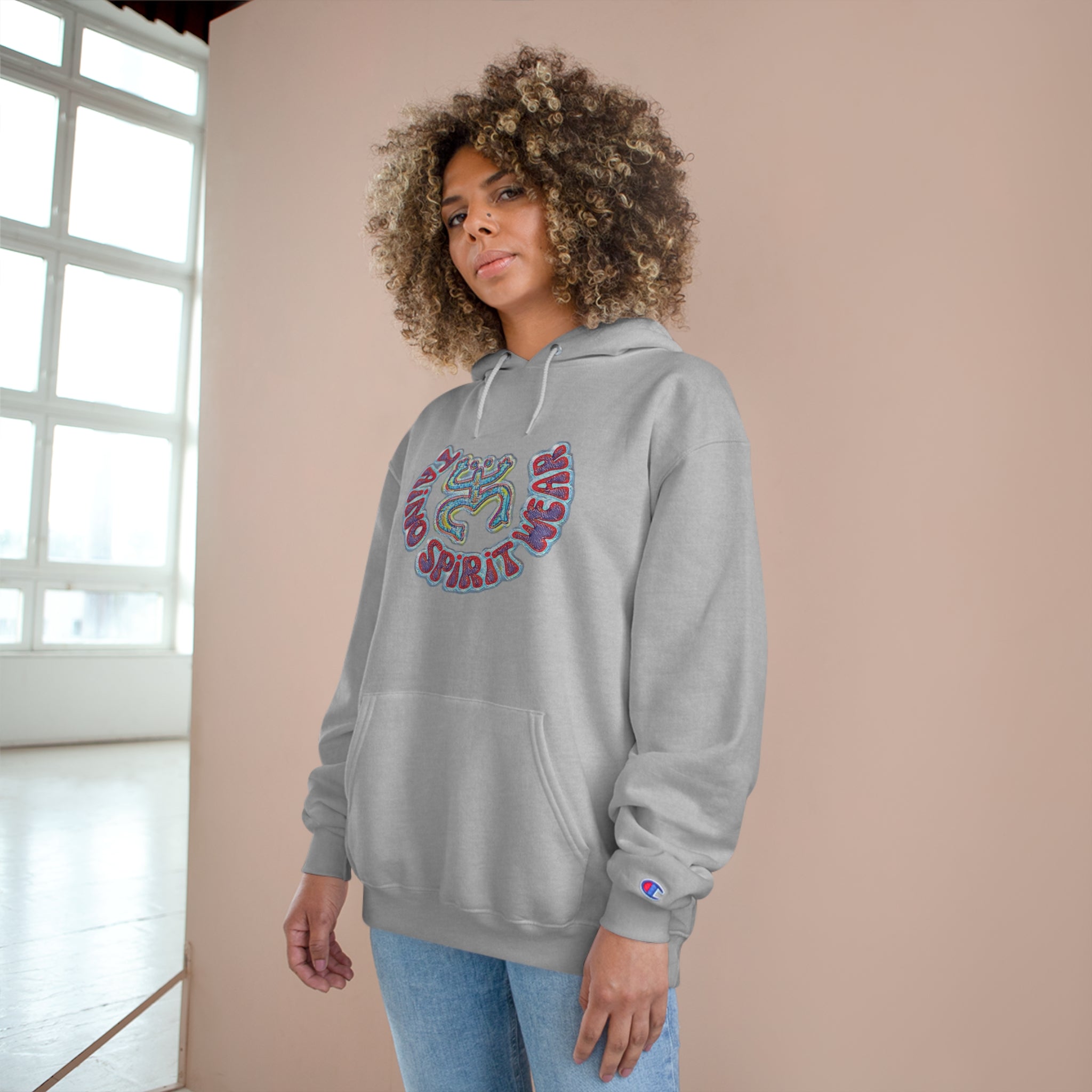 Taino Spirit Wear Coqui Champion Hoodie