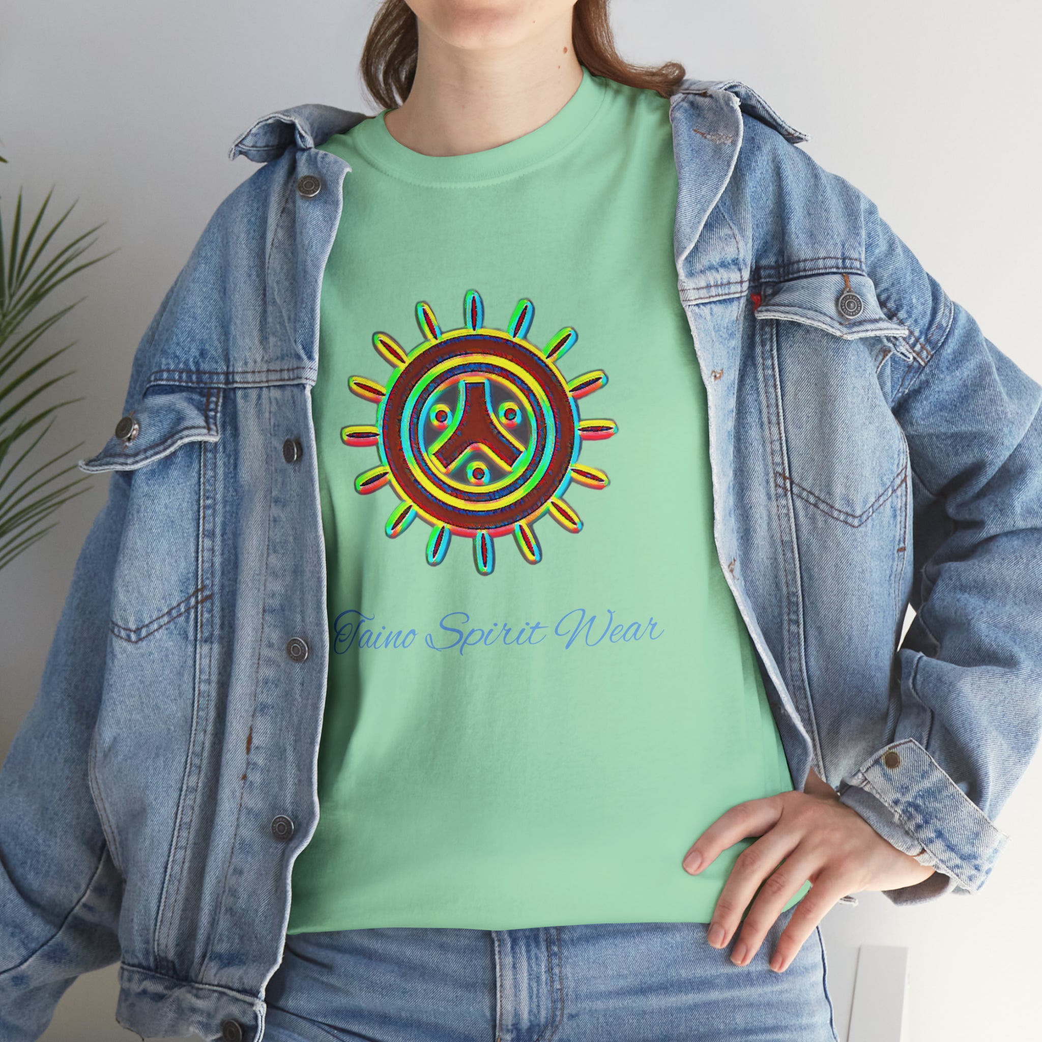 Taino Symbolism Unisex Heavy Cotton Tee