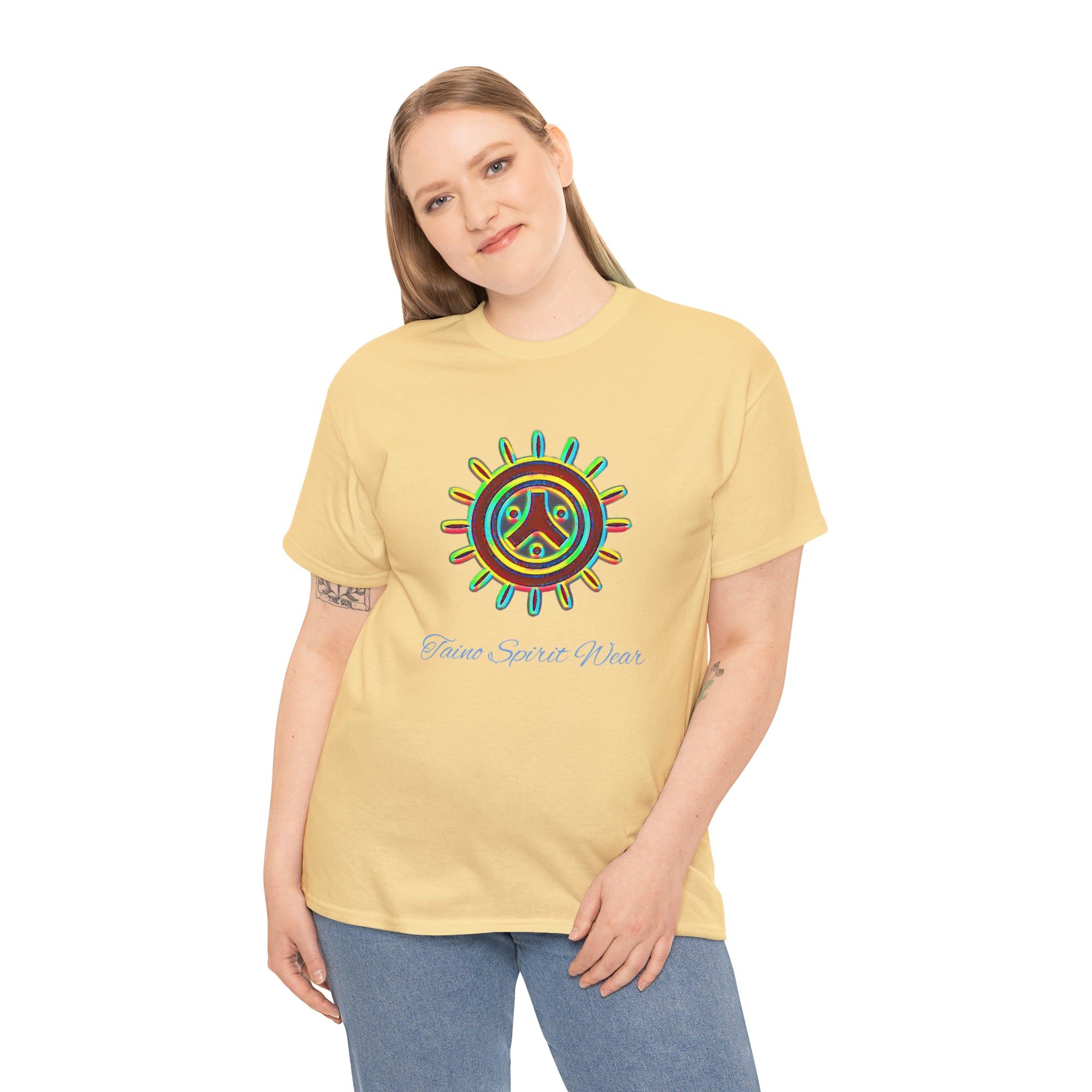 Taino Symbolism Unisex Heavy Cotton Tee