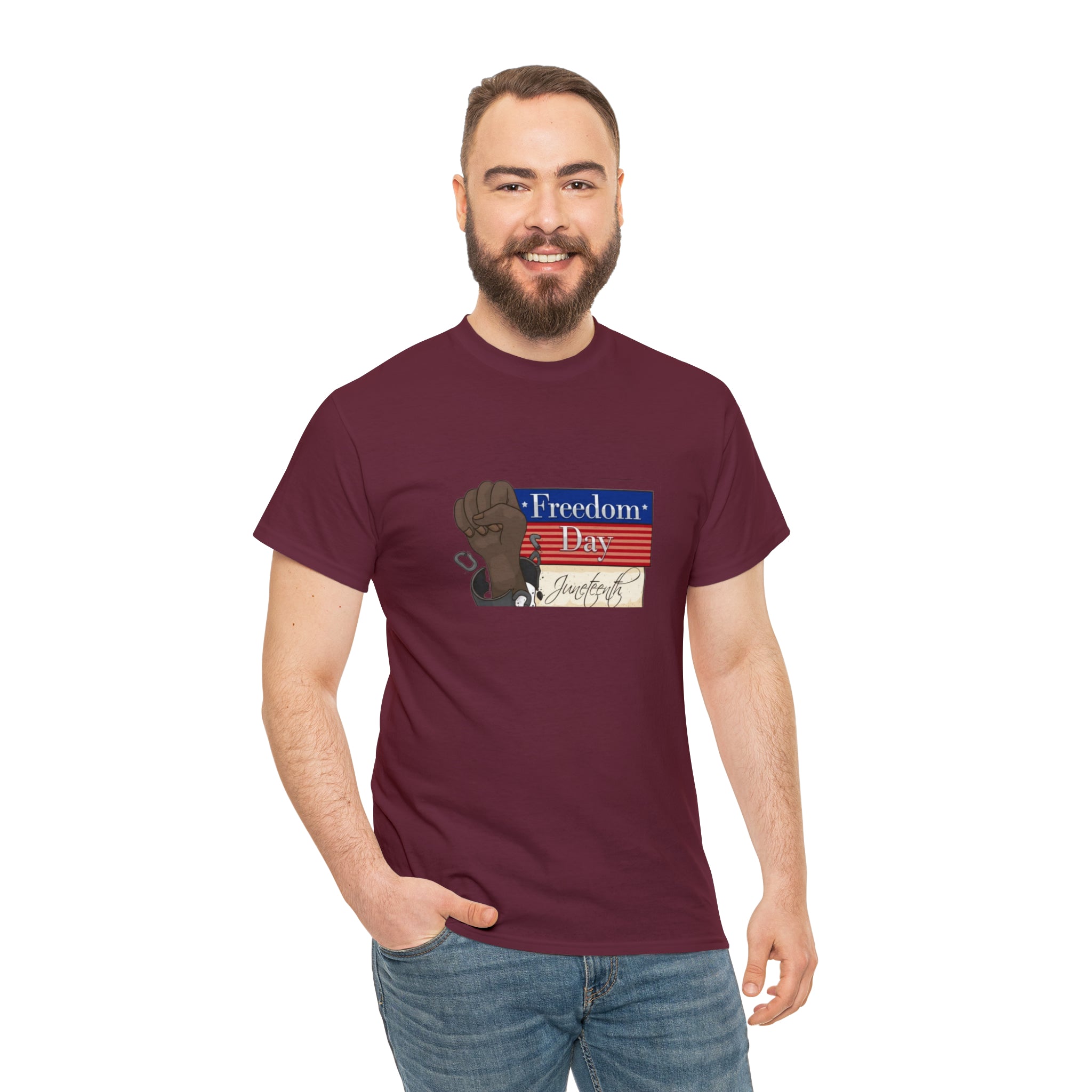 Juneteenth Freedom Day 2 Unisex Heavy Cotton Tee