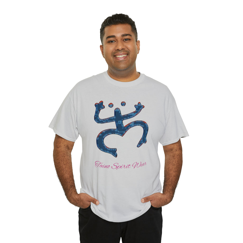 Taino Large Coqui Unisex Heavy Cotton Tee