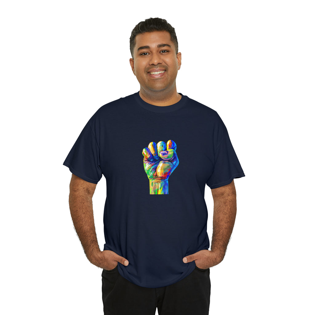 Power to The People Fist Unisex Heavy Cotton Tee