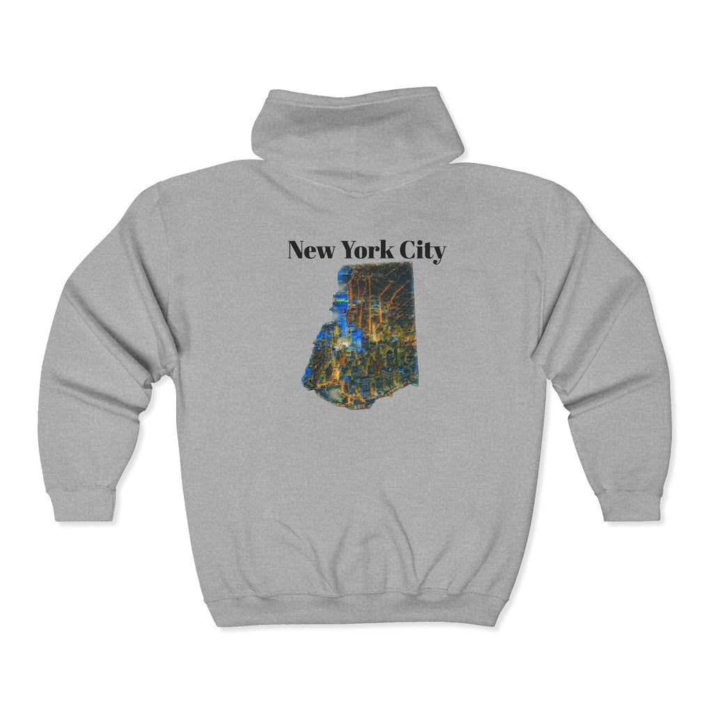 Mickey Boat Unisex Heavy Blend™ Full Zip Hooded Sweatshirt