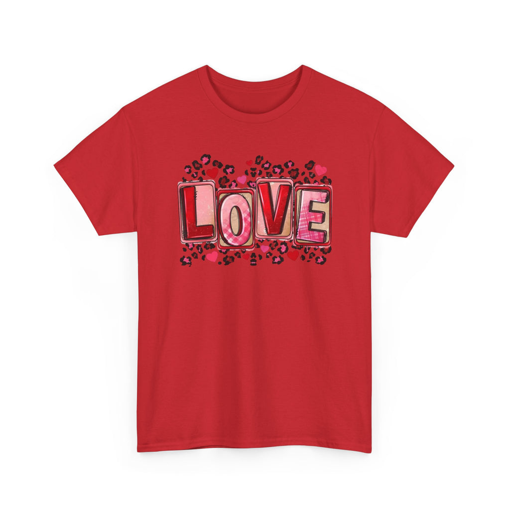 Valentine's Day Love Heart Graphic Tee – Valentine’s Day Romantic Shirt