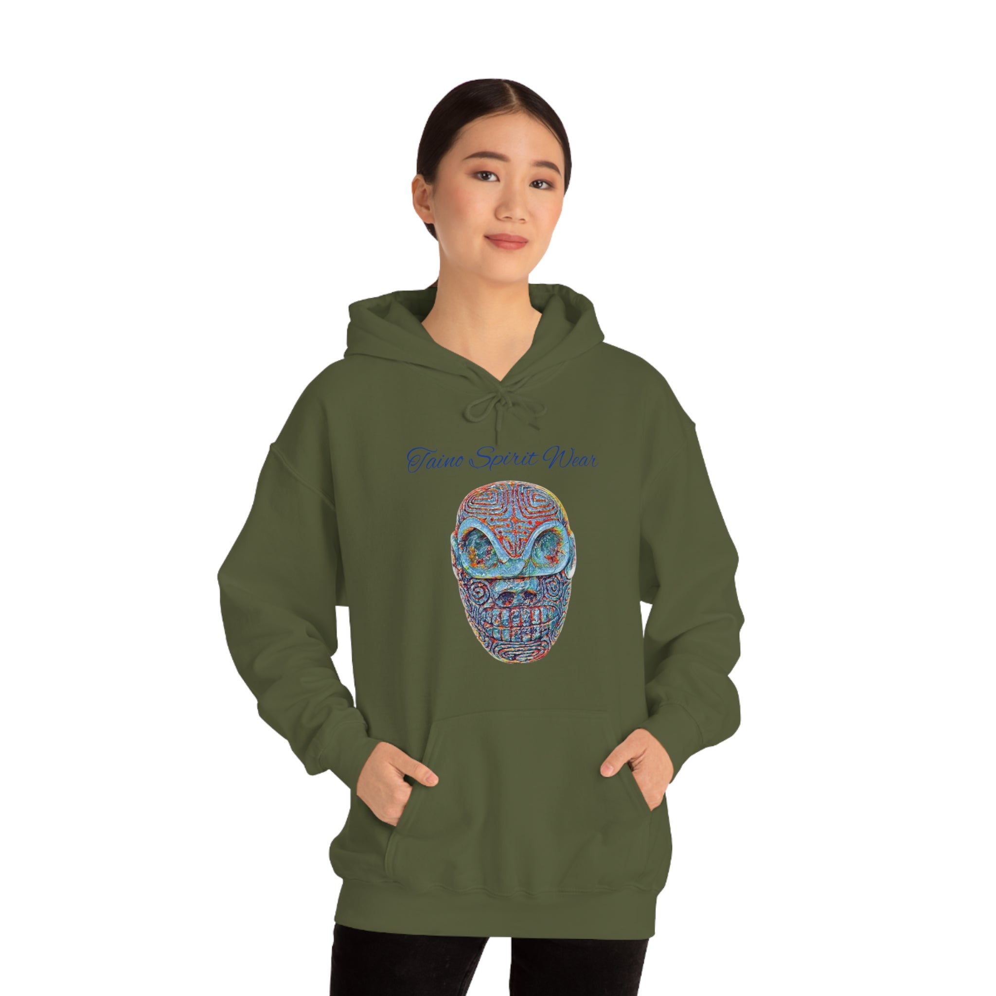 Taino Artifact Unisex Heavy Blend™ Hooded Sweatshirt