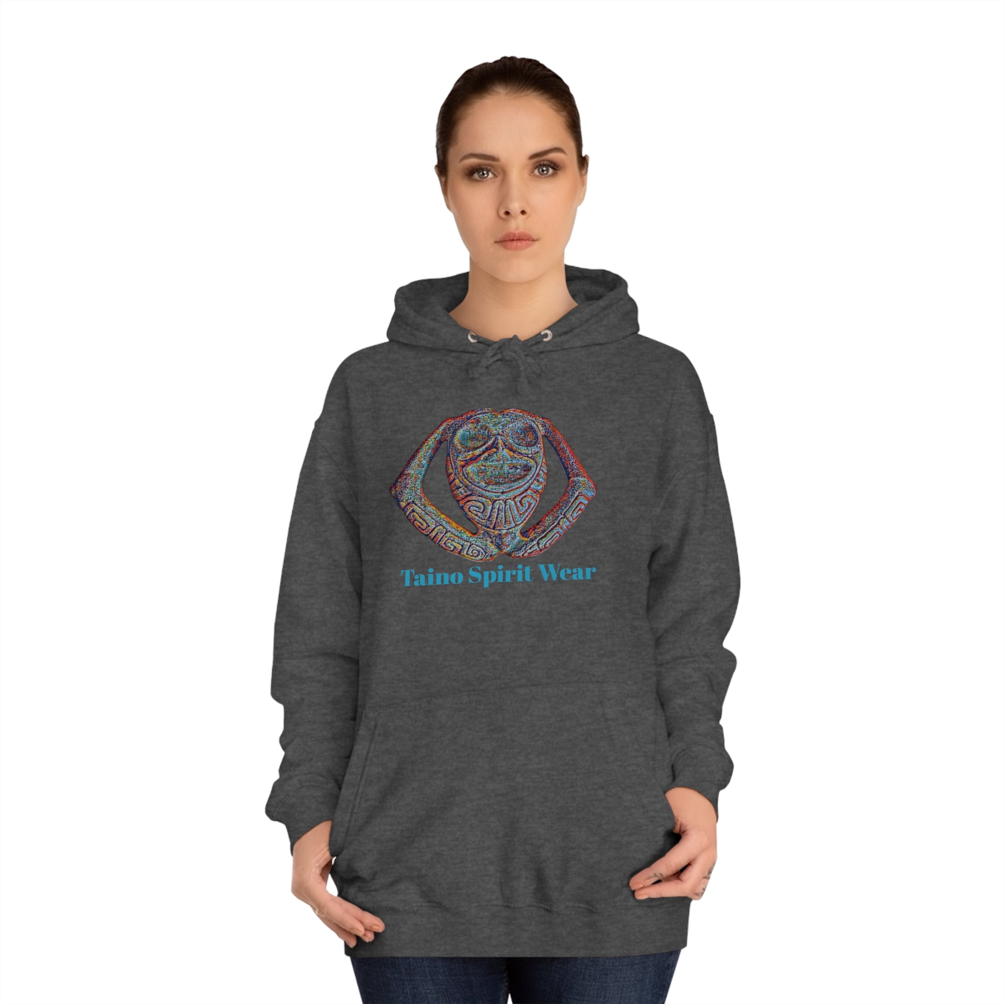 Taino Spirit Wear Symbolism Unisex College Hoodie
